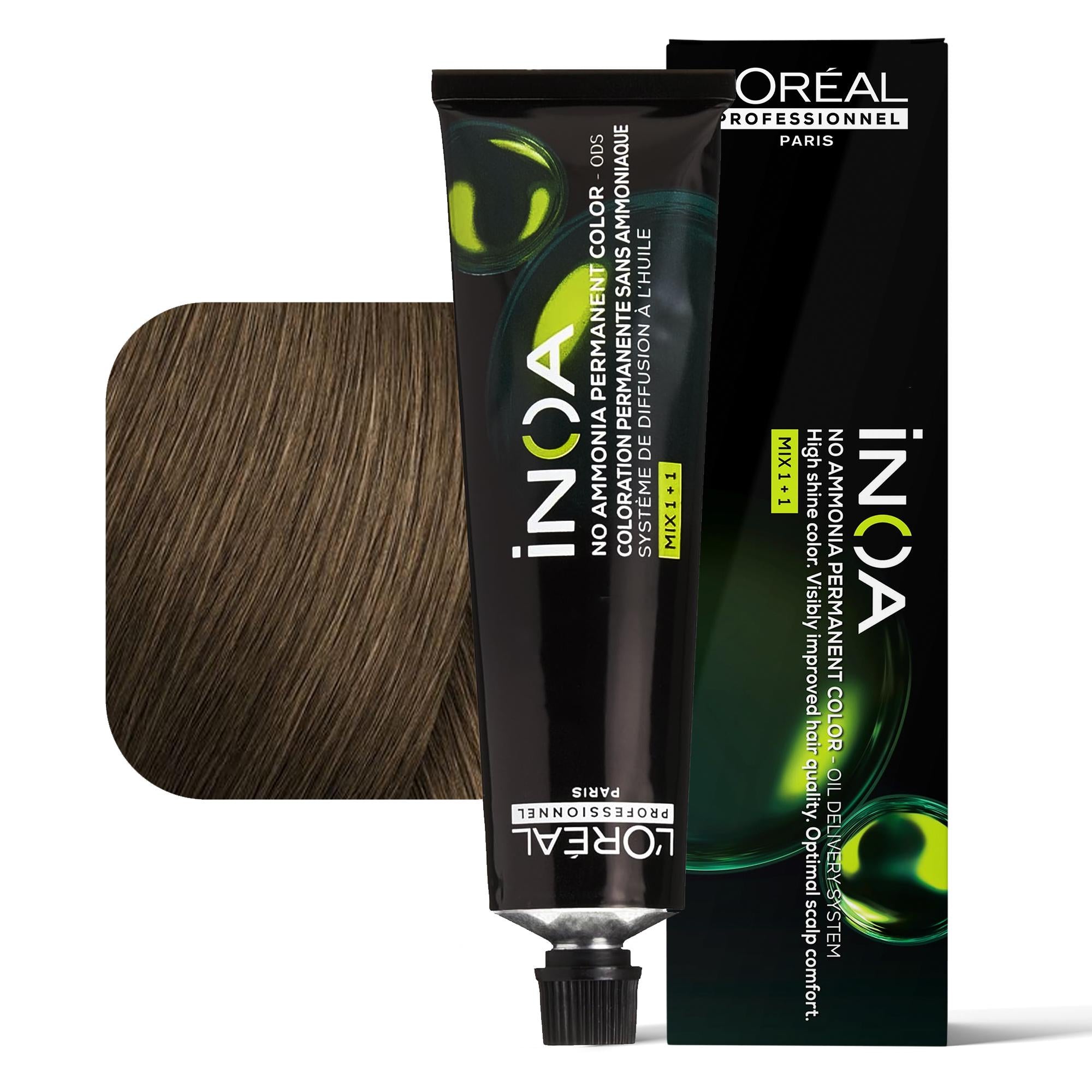 Inoa Tintura per Capelli Senza Ammoniaca - 7.8