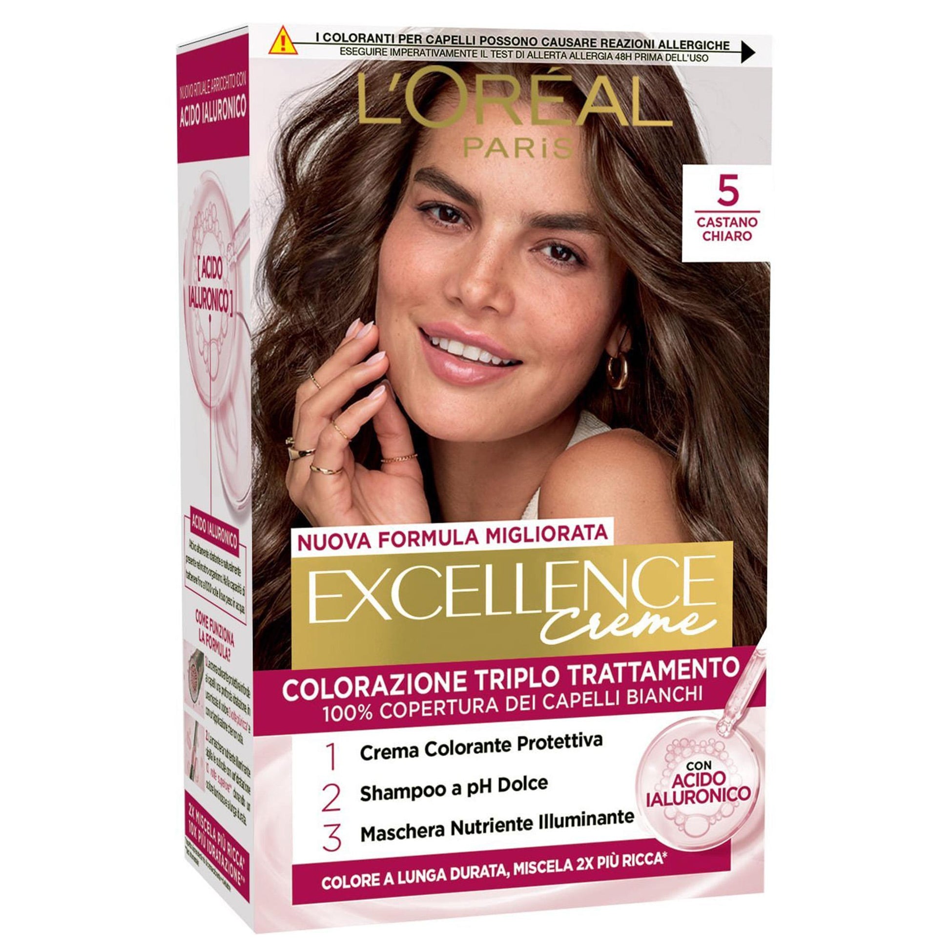 Loreal Excellence Creme - 5 Castano Chiaro