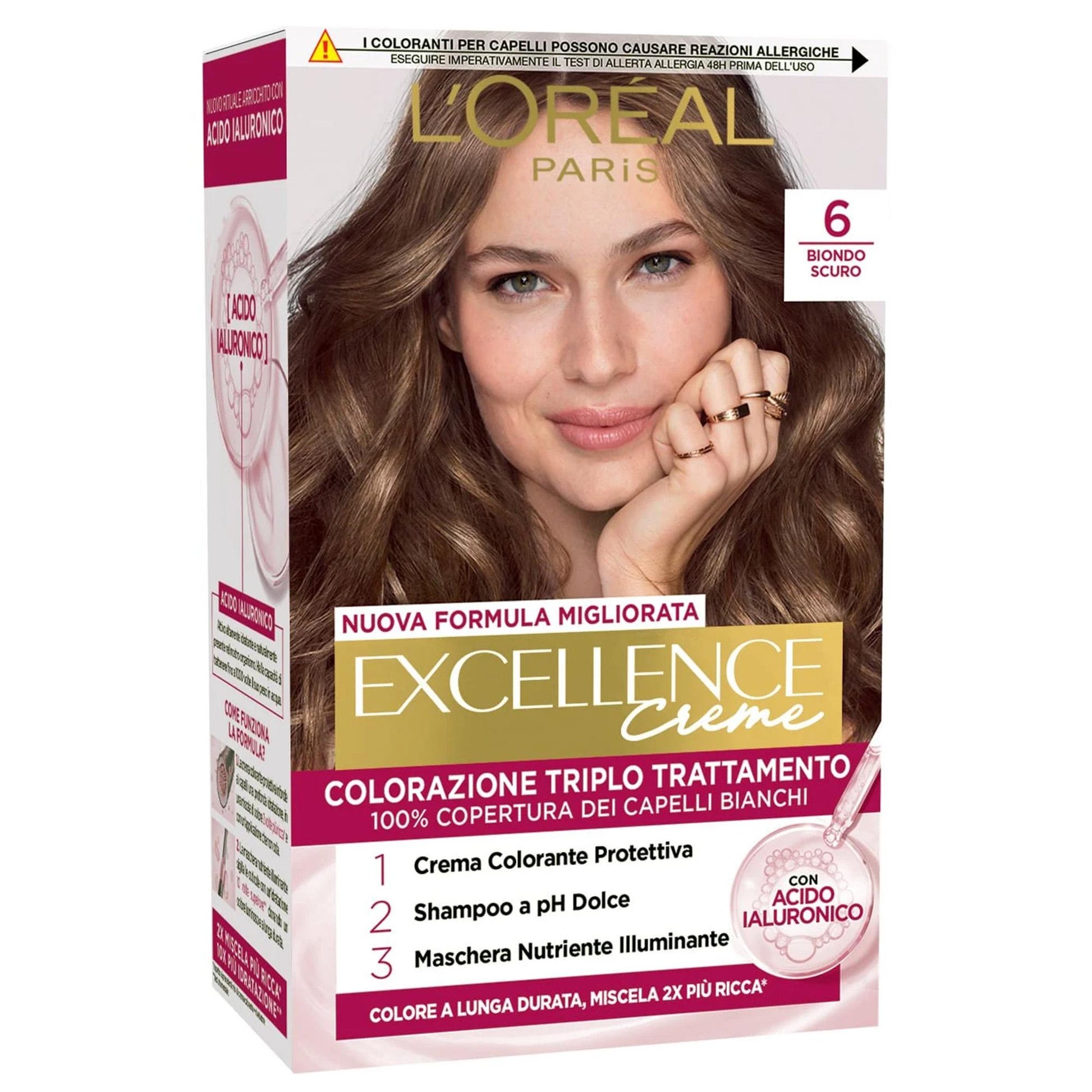Loreal Excellence Creme - 6 Biondo Scuro