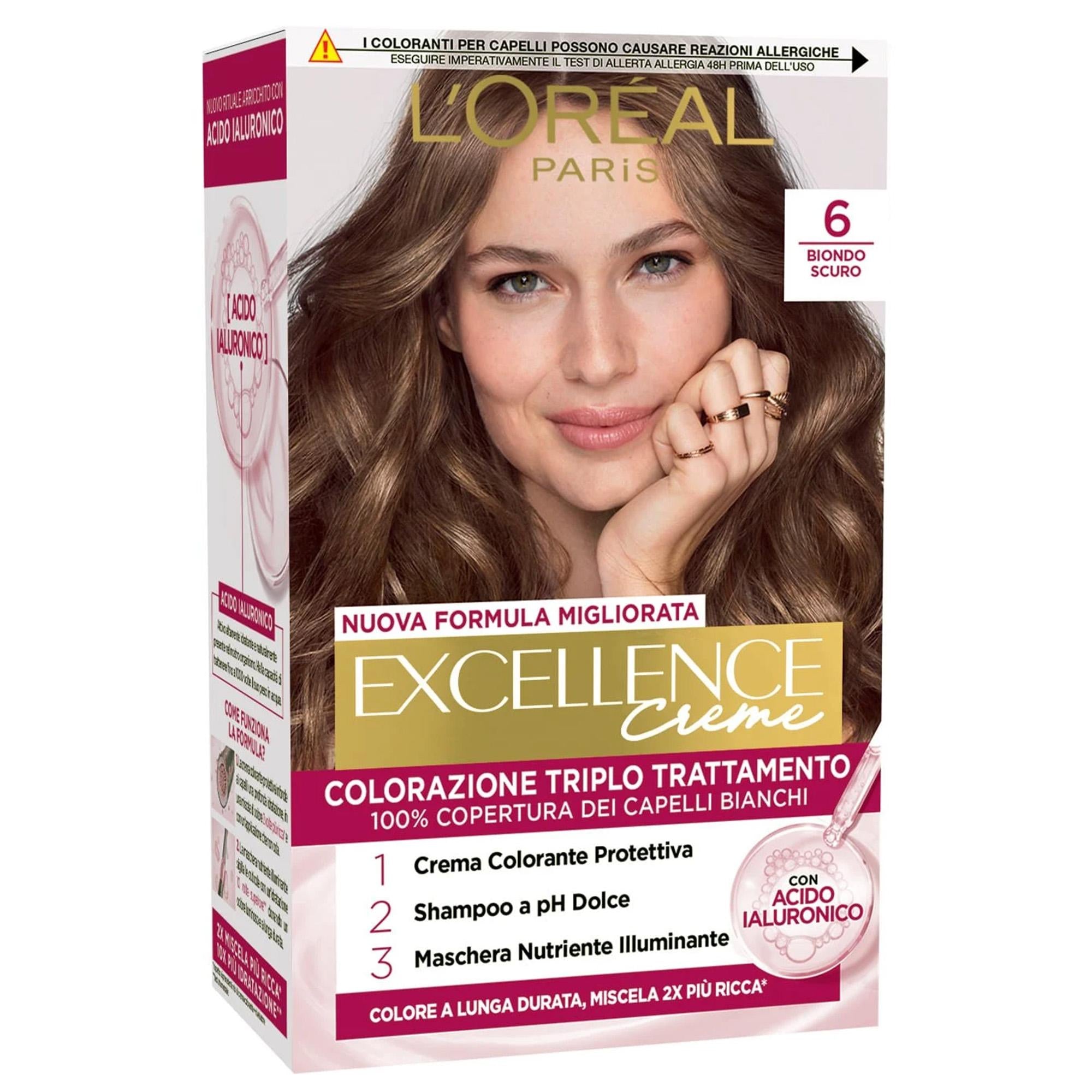 Loreal Excellence Creme - 6 Biondo Scuro