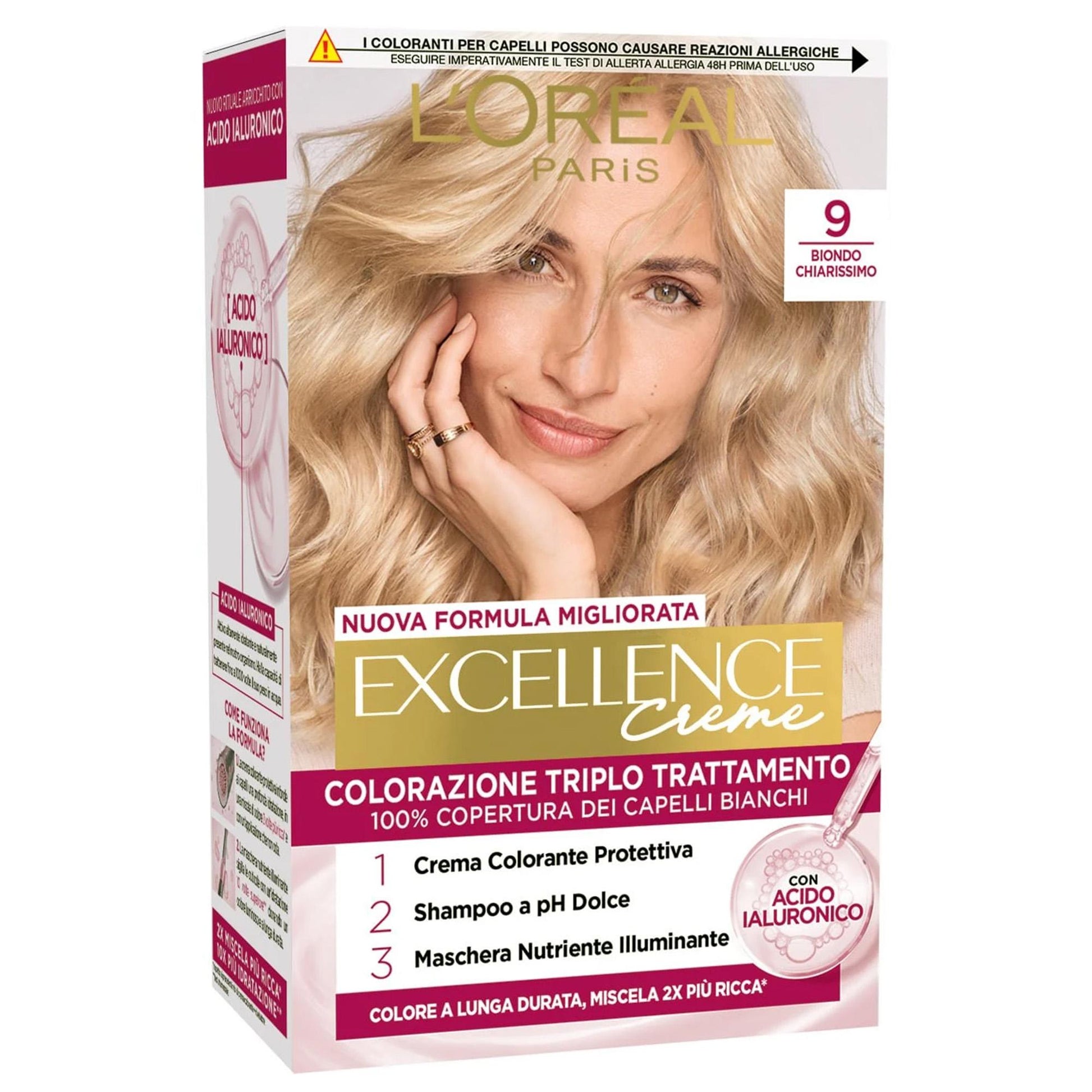 Loreal Excellence Creme - 9 Biondo Chiarissimo
