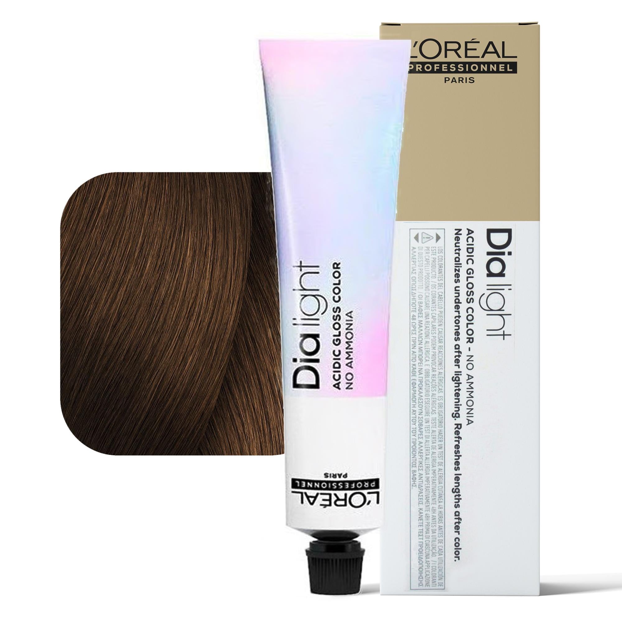 Loreal Dialight Tintura per Capelli - 6.34
