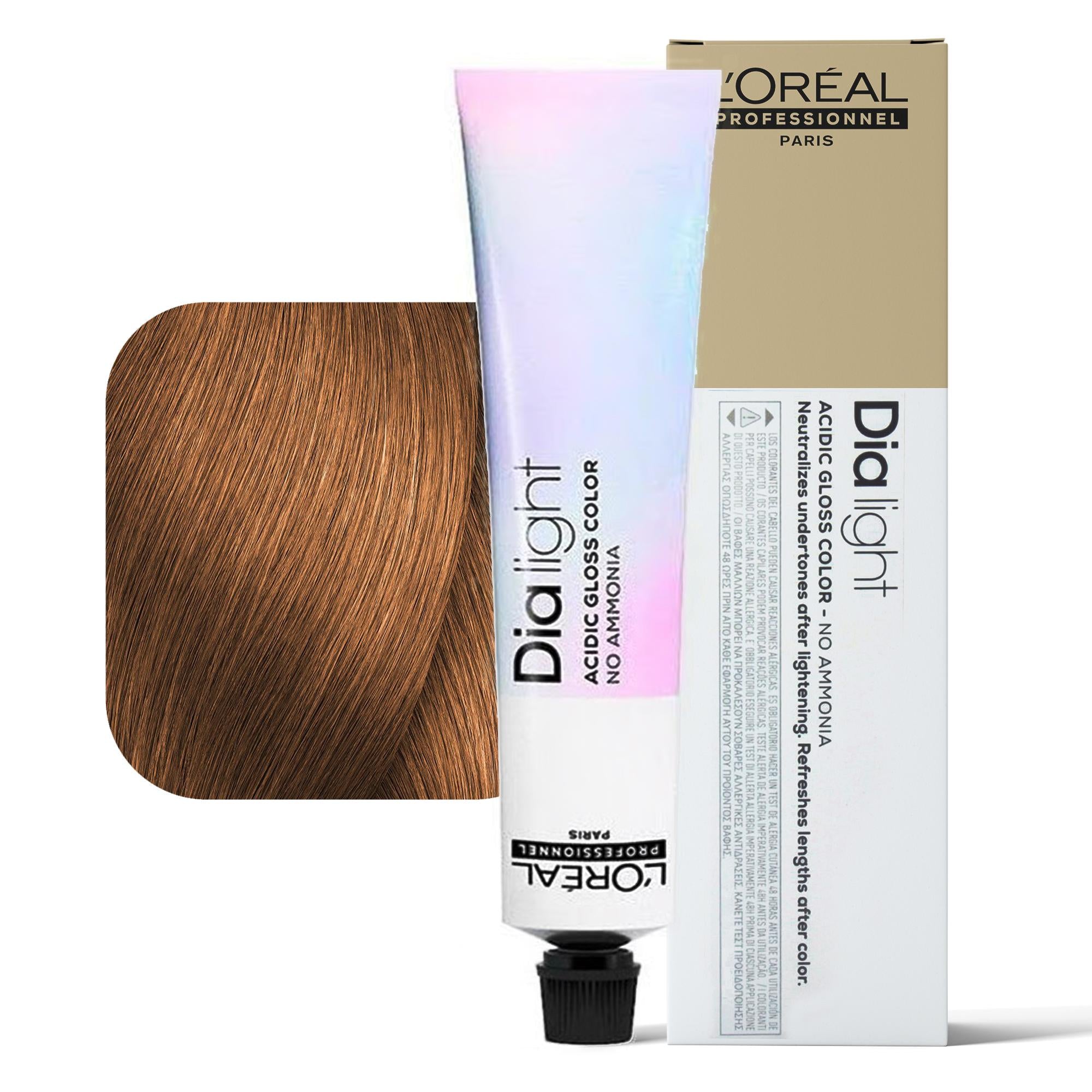 Loreal Dialight Tintura per Capelli - 8.34