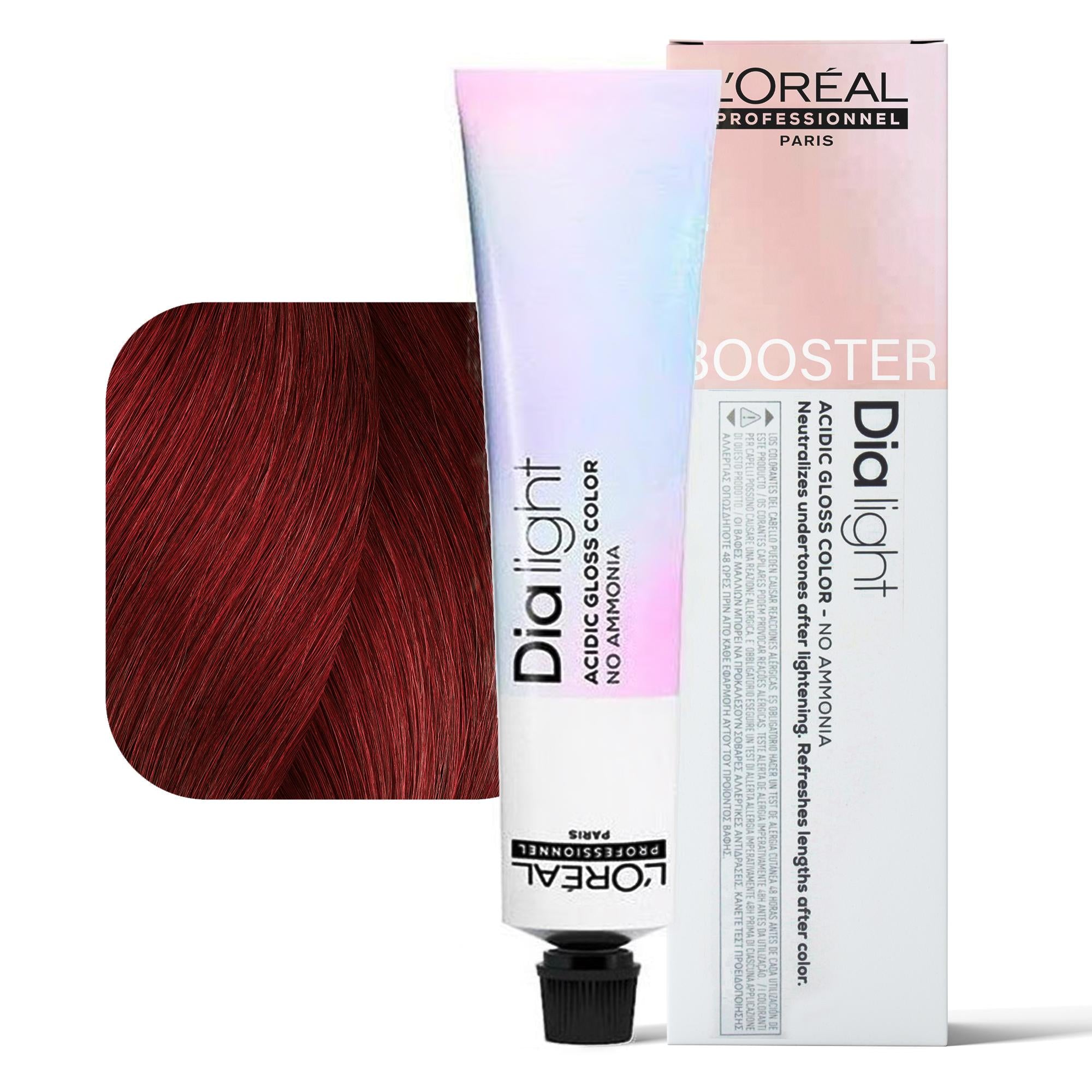 Loreal Dialight Tintura per Capelli - Booster Rosso