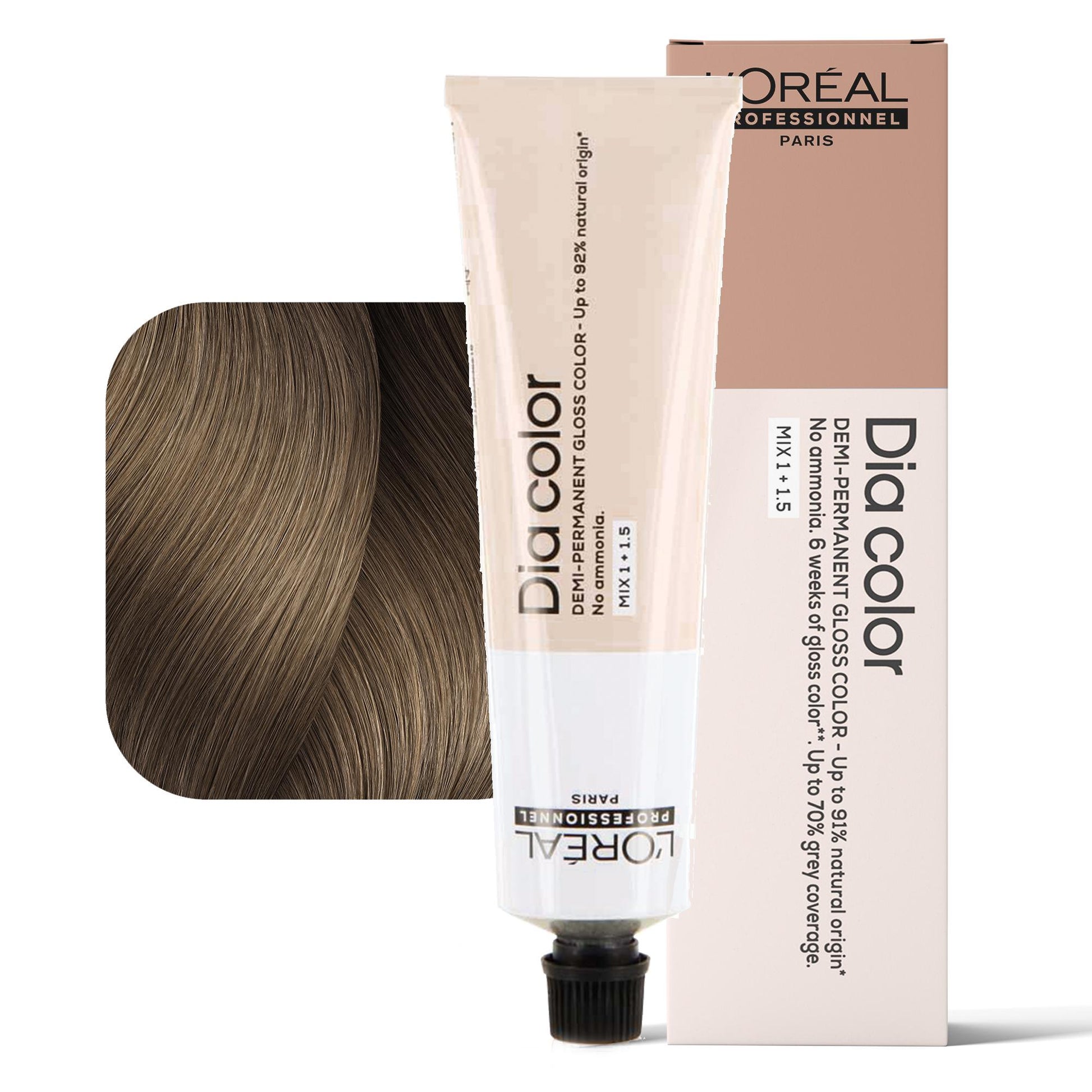 Loreal Dia Color Tintura per Capelli Gloss Demi-Permanente - 8.23