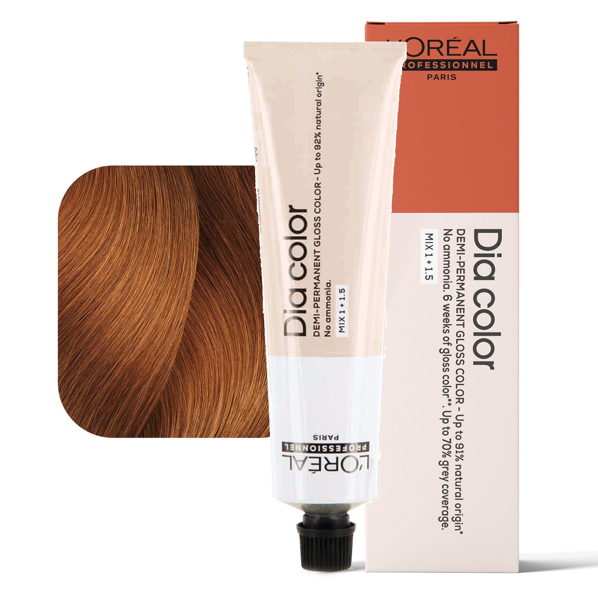 Loreal Dia Color Tintura per Capelli Gloss Demi-Permanente - 8.43