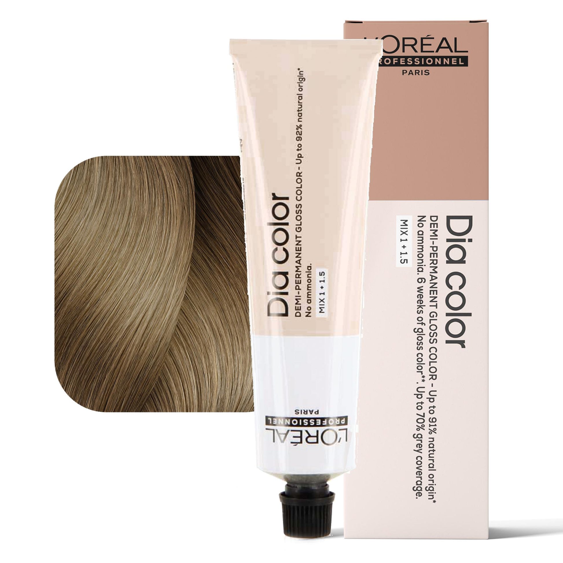 Loreal Dia Color Tintura per Capelli Gloss Demi-Permanente - 9.13