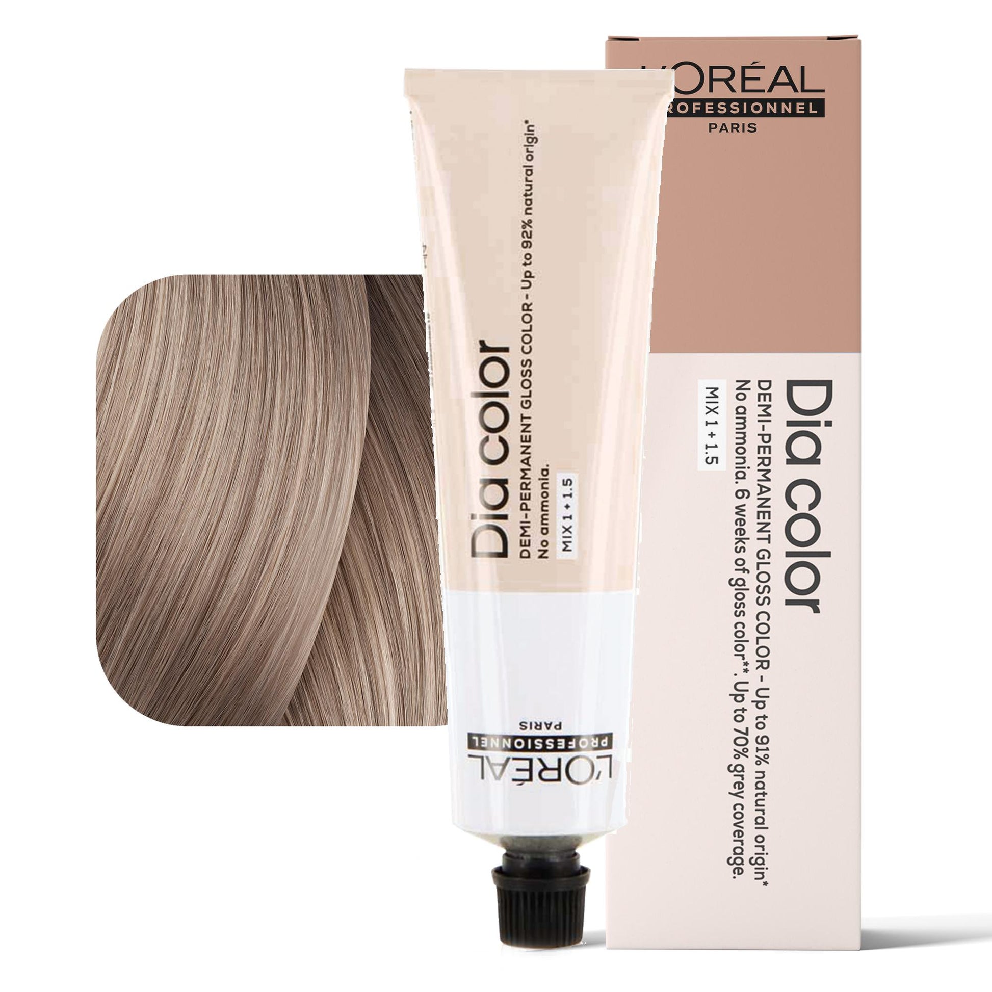 Loreal Dia Color Tintura per Capelli Gloss Demi-Permanente - 9.82