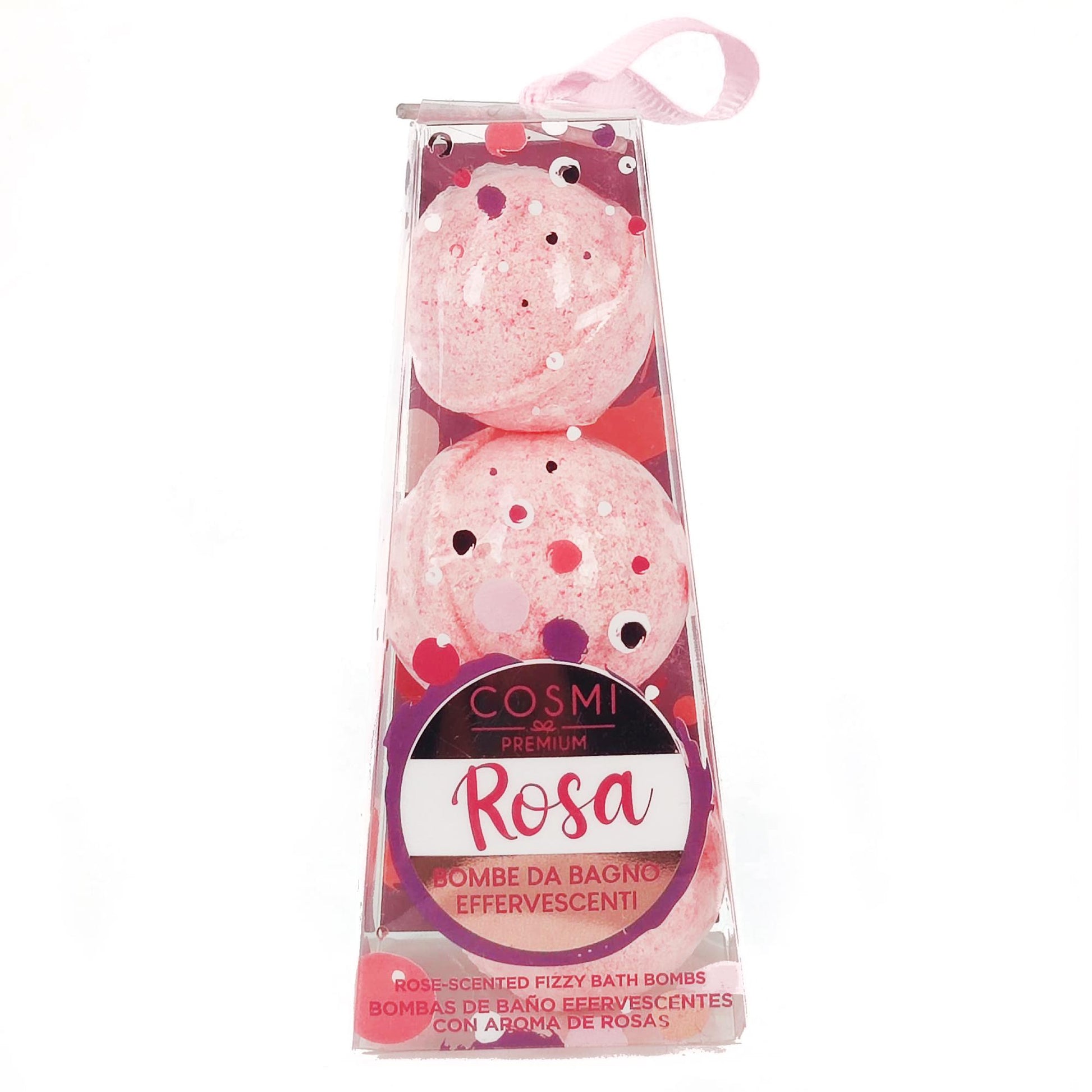 Cosmi Rosa Bombe da Bagno - 3x20gr