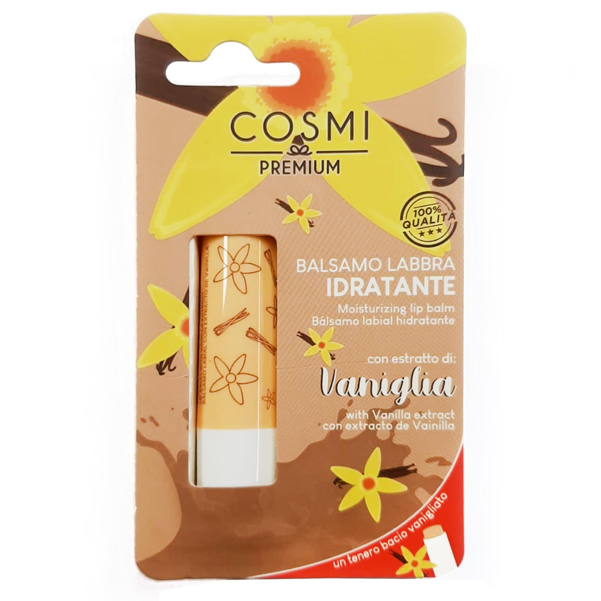 Cosmi Balsamo Labbra Idratante Stick - Vaniglia