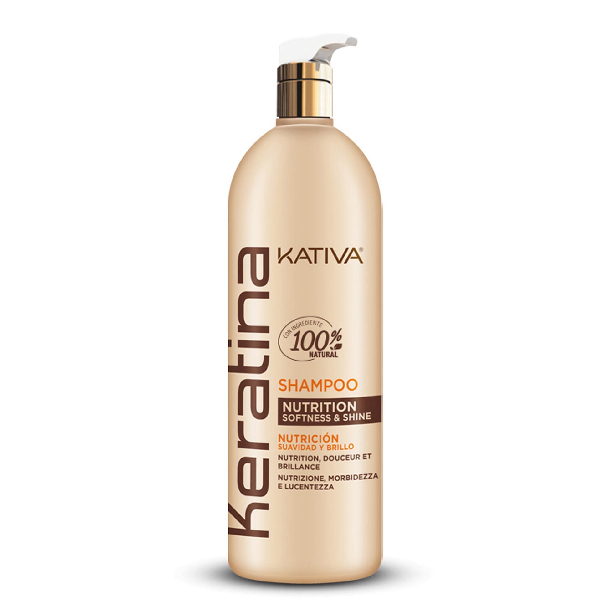 Kativa Keratina Shampoo Nutrition Shine - 1000ml
