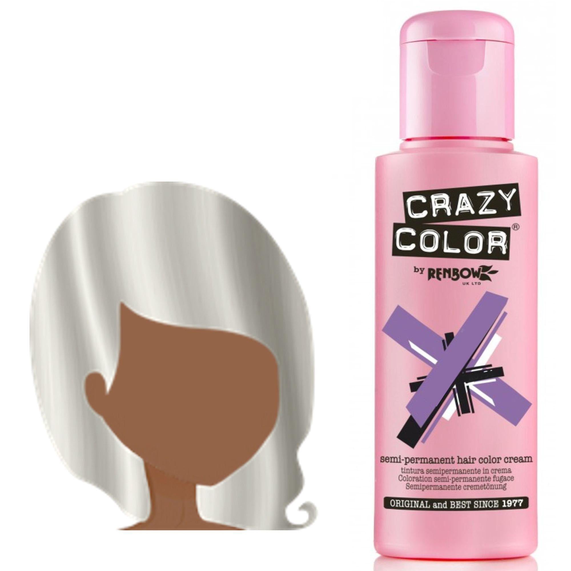 Crazy Color Tintura per Capelli Semipermanente - 027 Silver