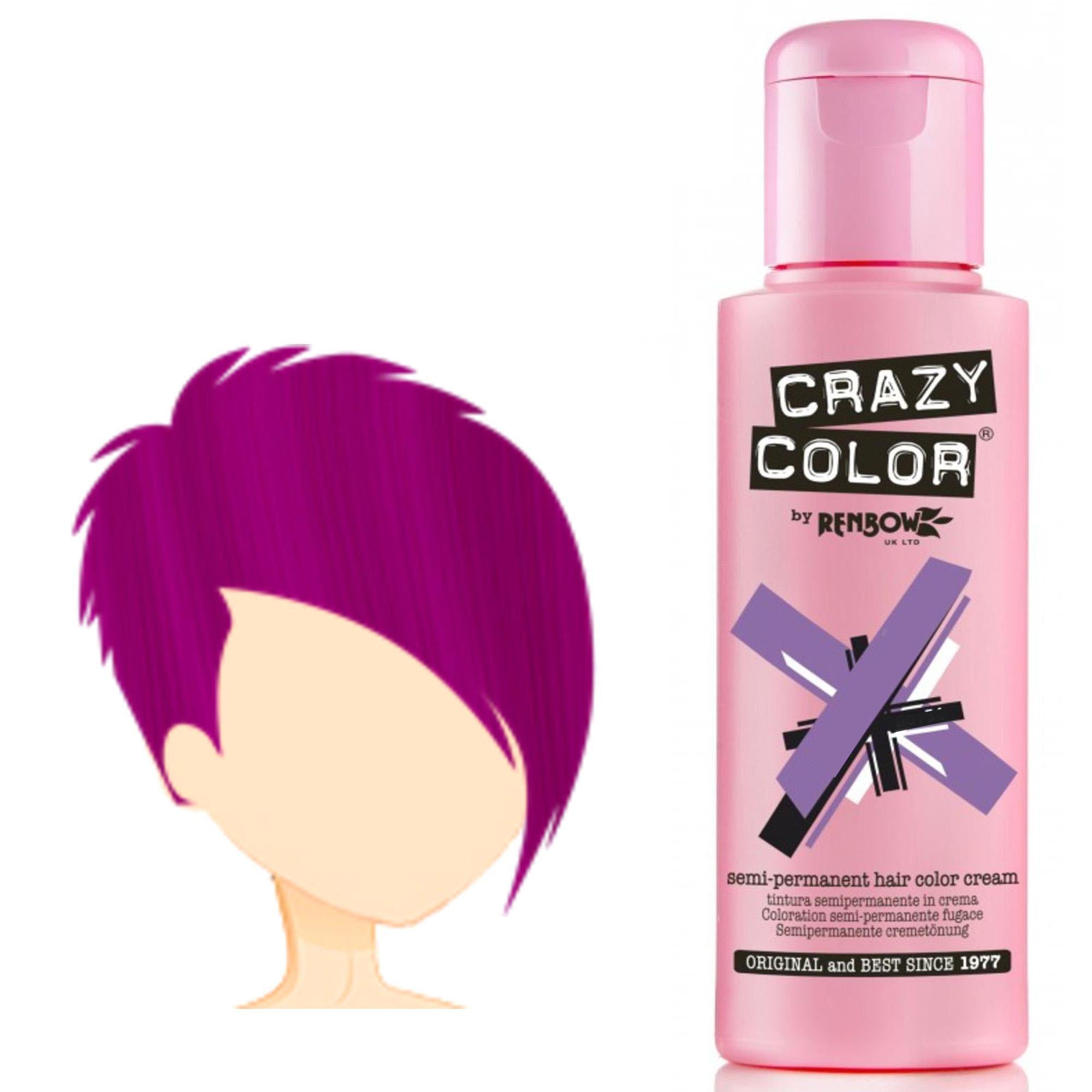 Crazy Color Tintura per Capelli Semipermanente - 042 Pinkissimo