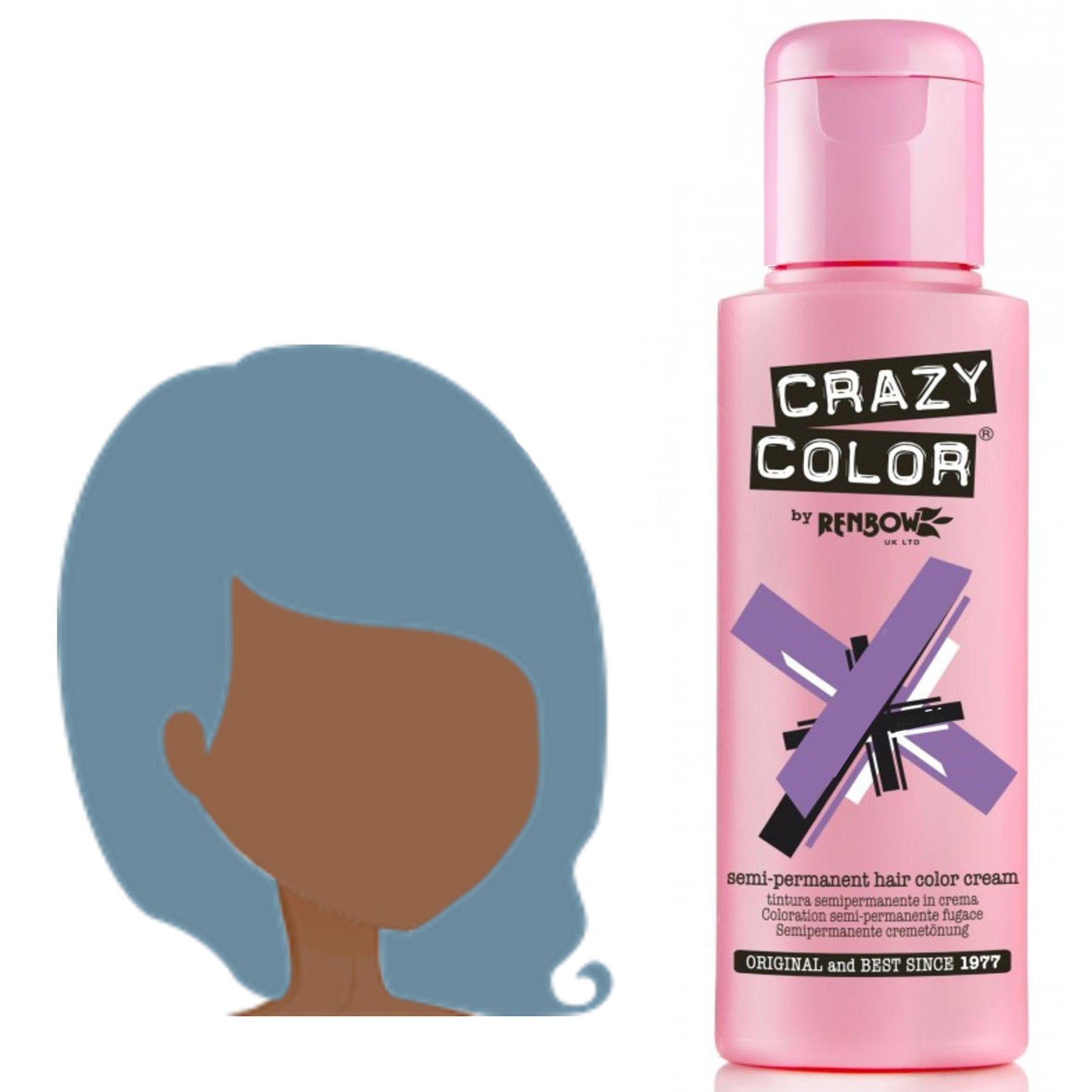 Crazy Color Tintura per Capelli Semipermanente - 069 Graphite