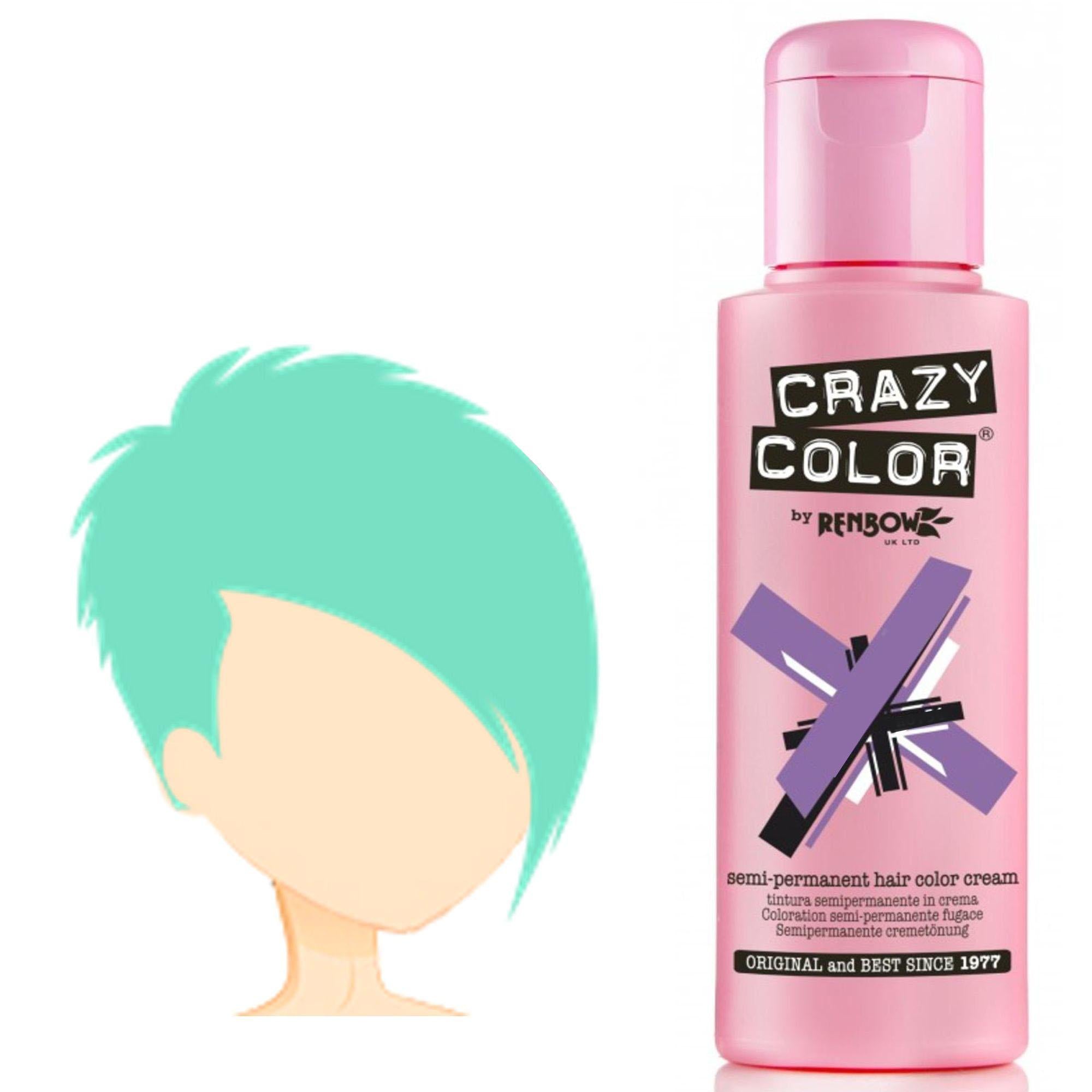 Crazy Color Tintura per Capelli Semipermanente - 071 Peppermint