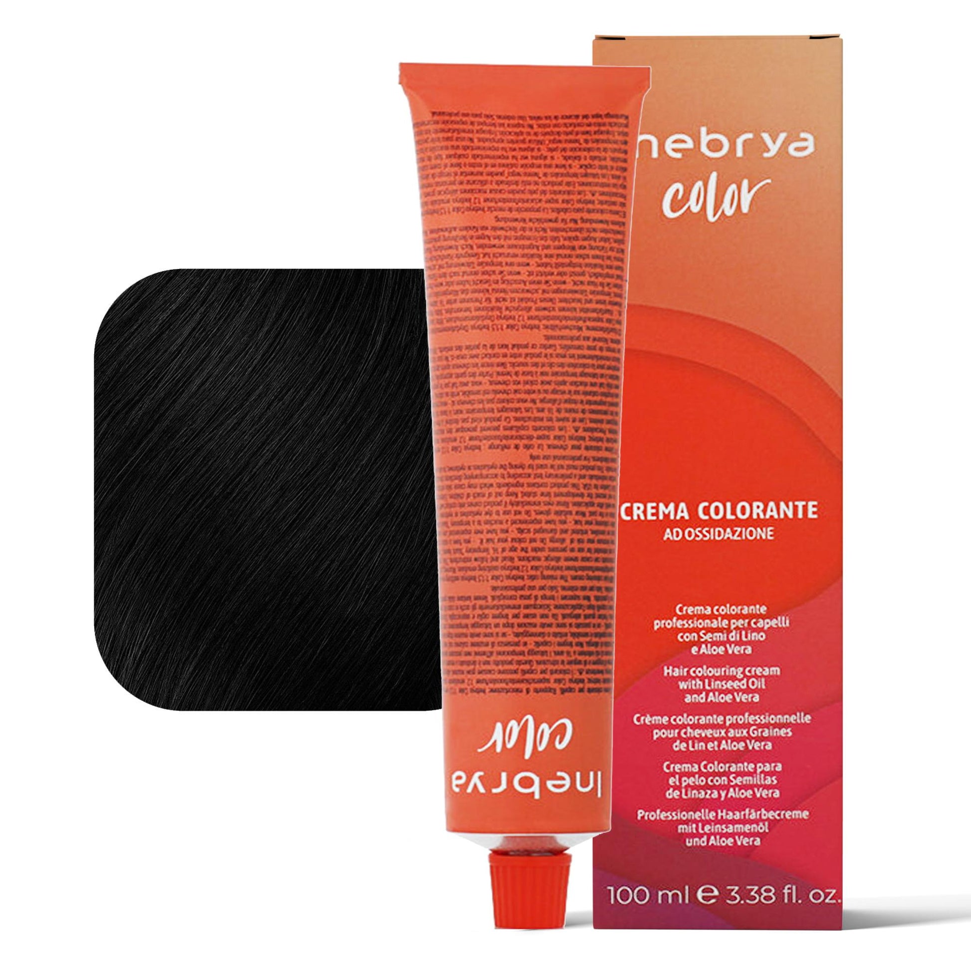 Inebrya Color Tintura per Capelli 100ml - 1.0