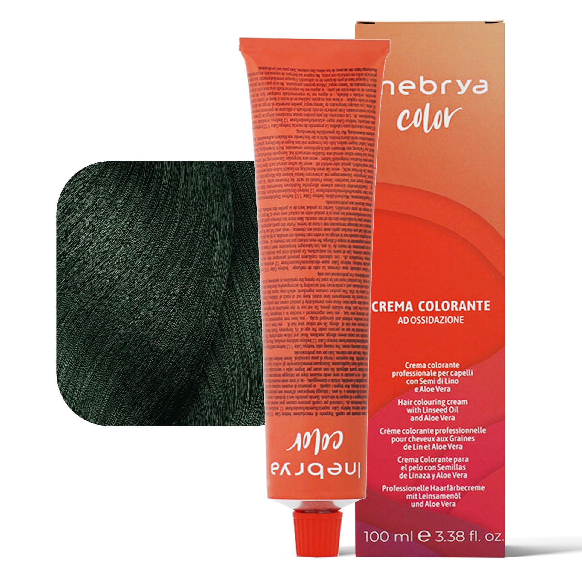 Inebrya Color Tintura per Capelli 100ml - Verde