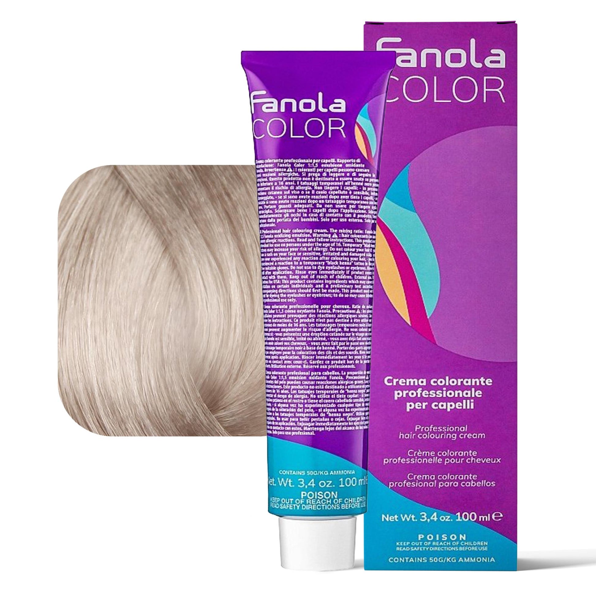 Fanola Color Tintura per Capelli 100ml - 12.7