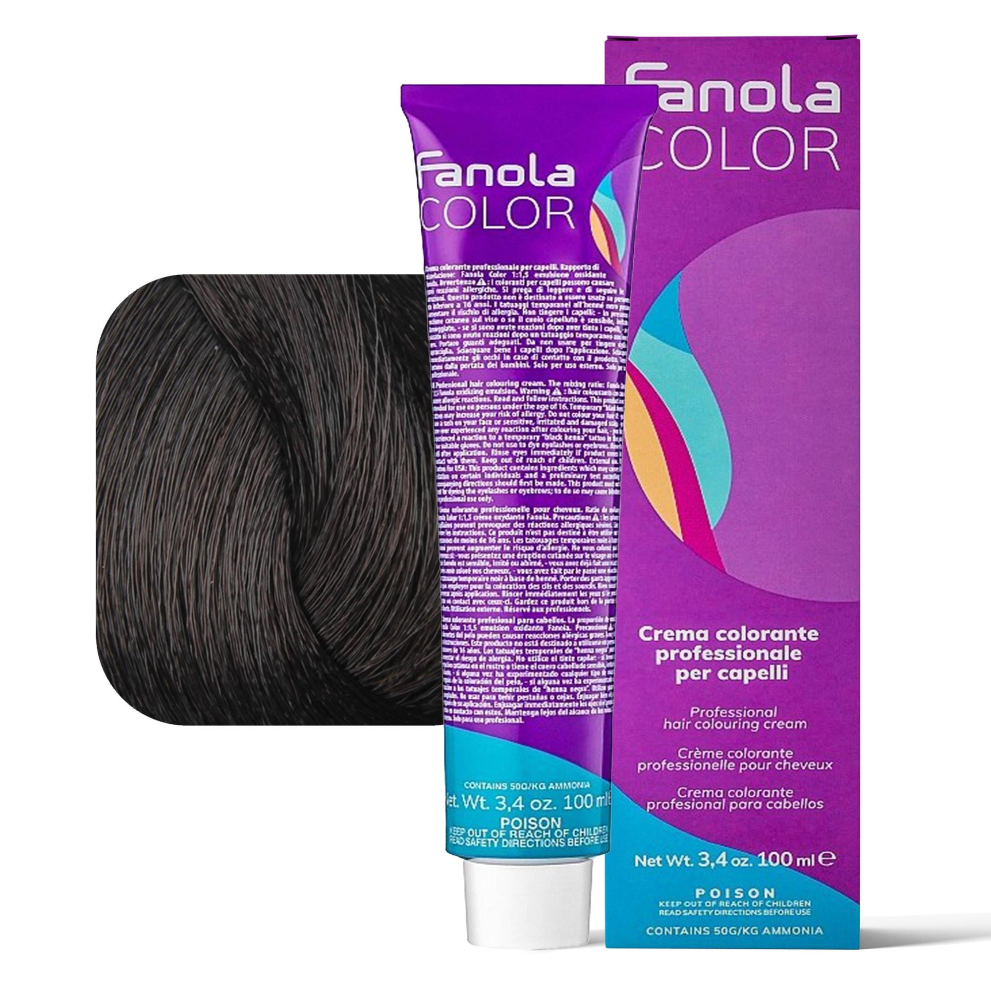 Fanola Color Tintura per Capelli 100ml - 4.14