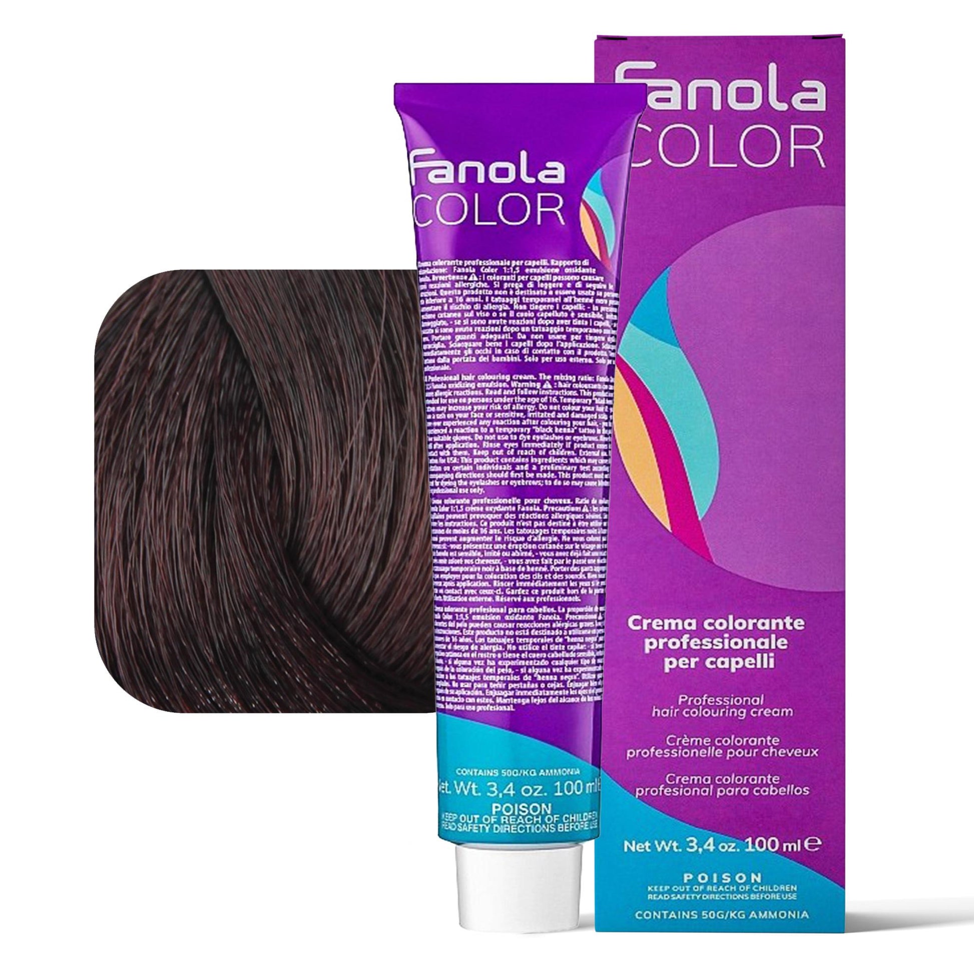 Fanola Color Tintura per Capelli 100ml - 4.6