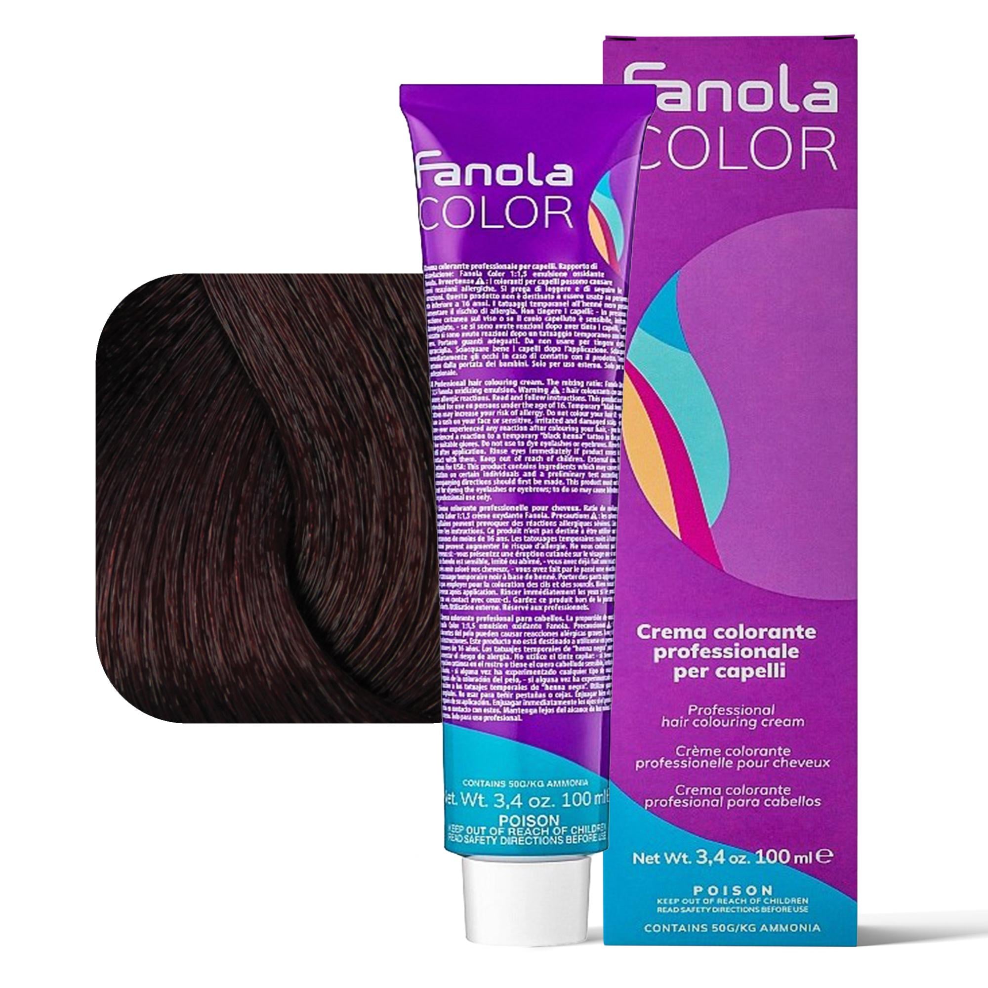Fanola Color Tintura per Capelli 100ml - 4.66