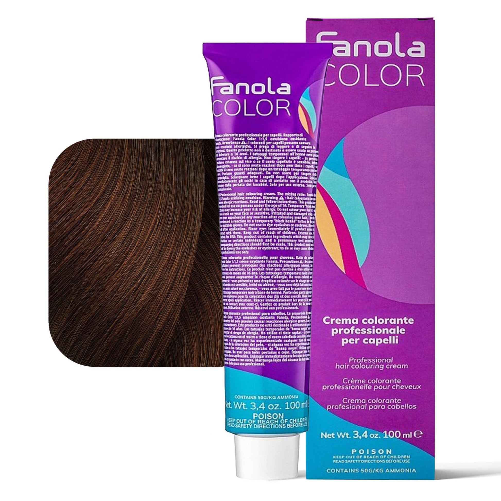 Fanola Color Tintura per Capelli 100ml - 5.4