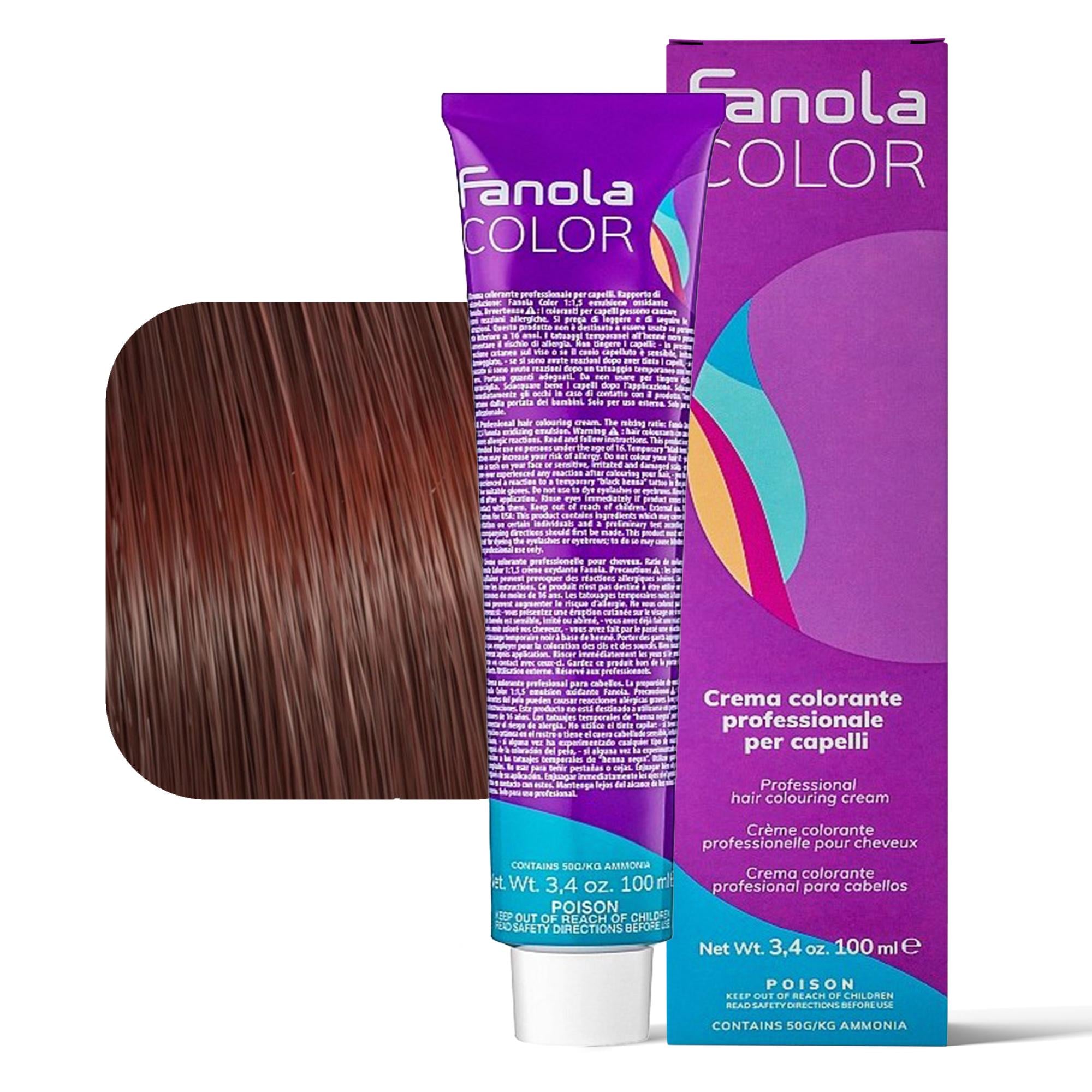Fanola Color Tintura per Capelli 100ml - 6.4