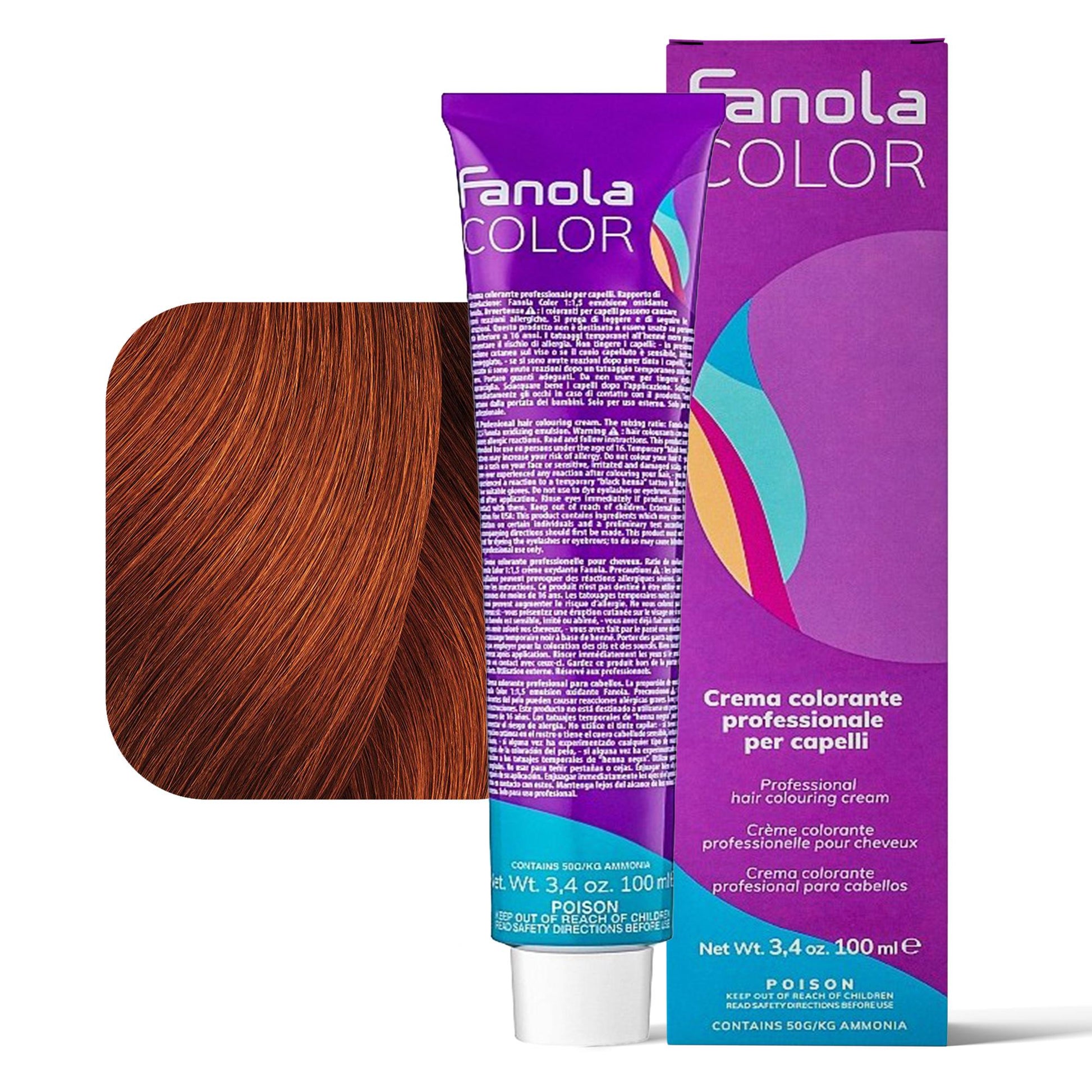 Fanola Color Tintura per Capelli 100ml - 6.46