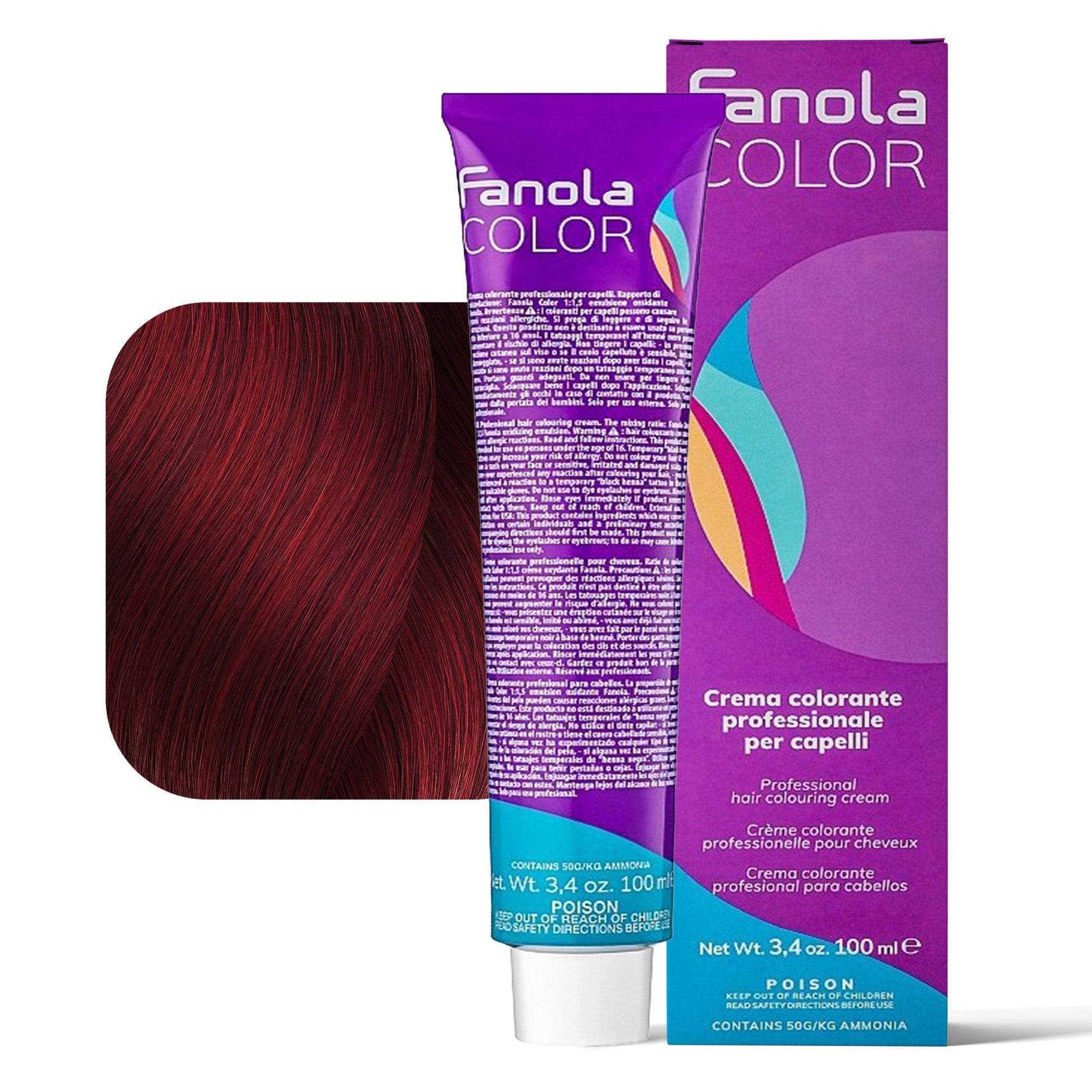 Fanola Color Tintura per Capelli 100ml - 6.66