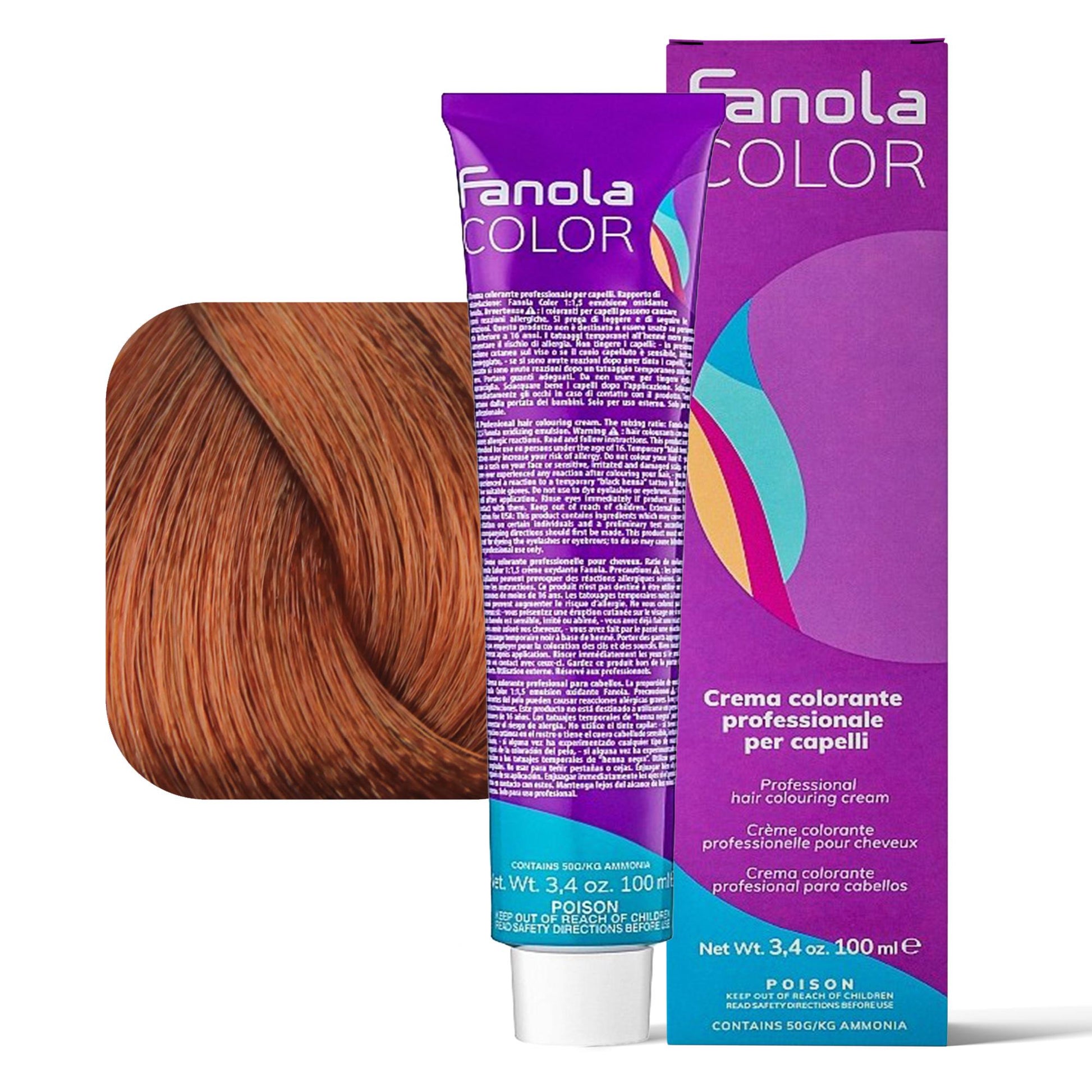 Fanola Color Tintura per Capelli 100ml - 7.04