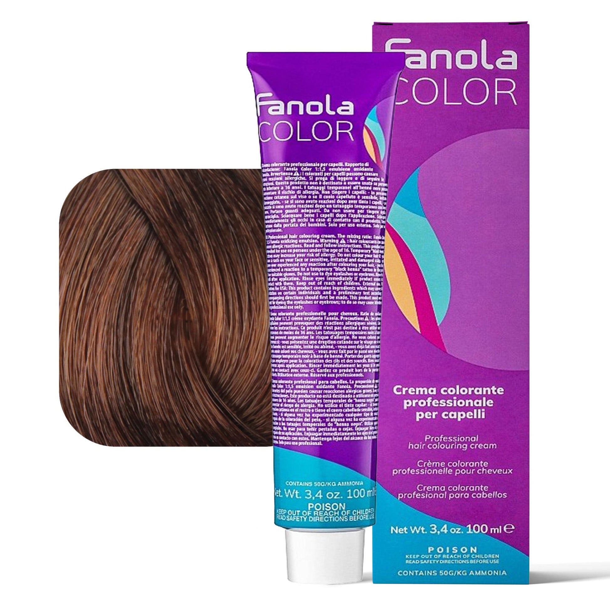 Fanola Color Tintura per Capelli 100ml - 7.34