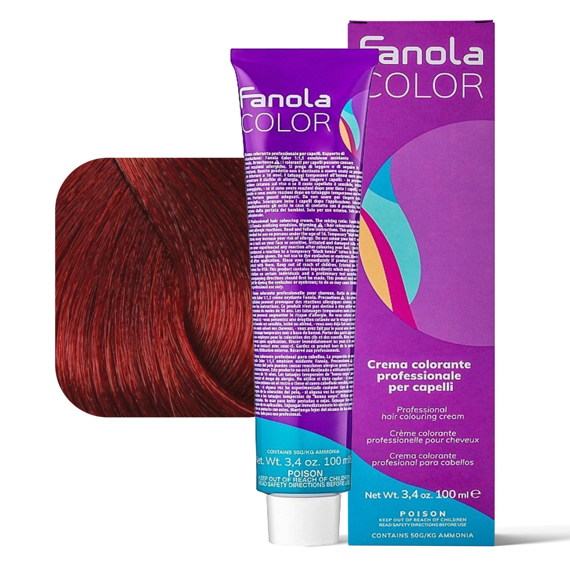 Fanola Color Tintura per Capelli 100ml - 7.66