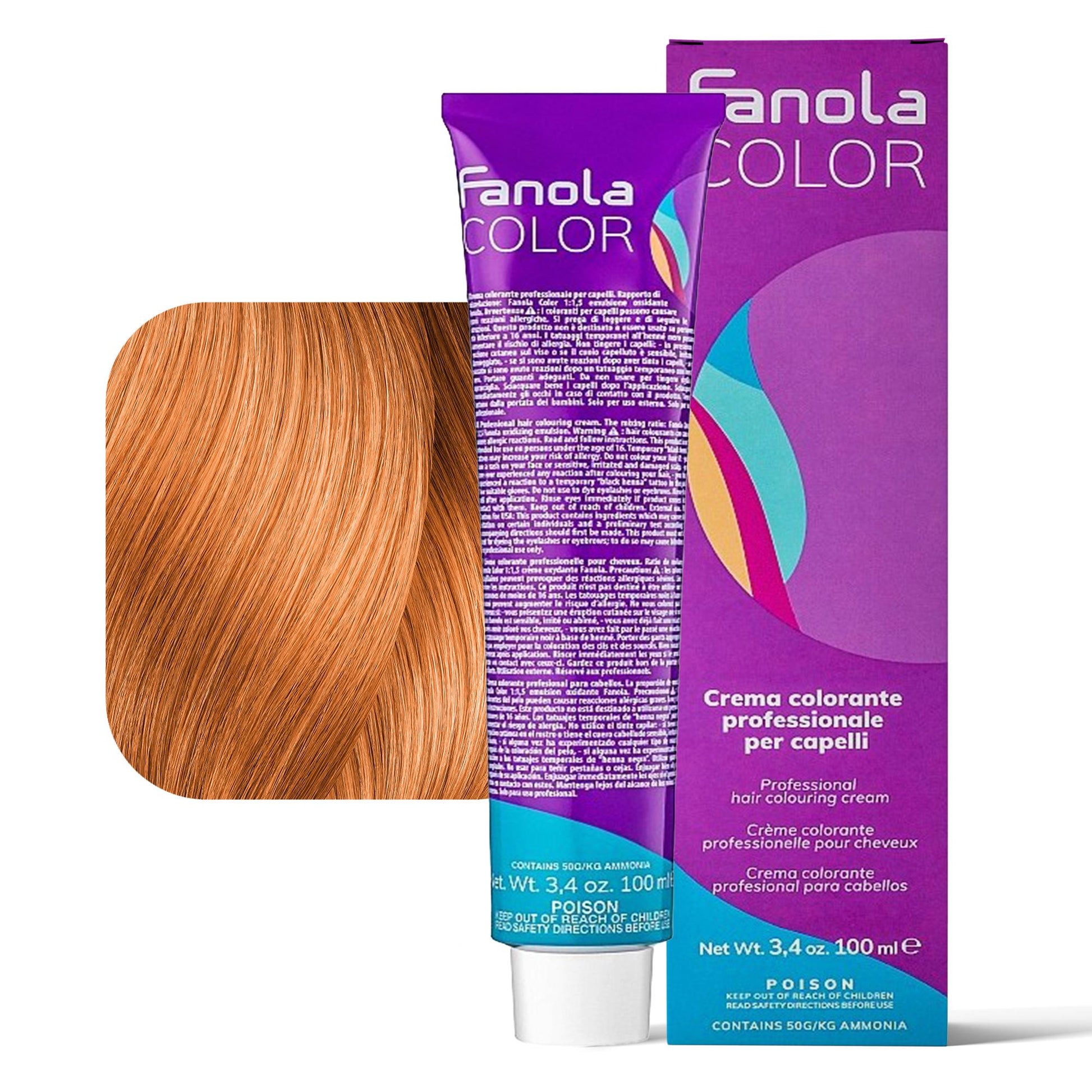 Fanola Color Tintura per Capelli 100ml - 8.04