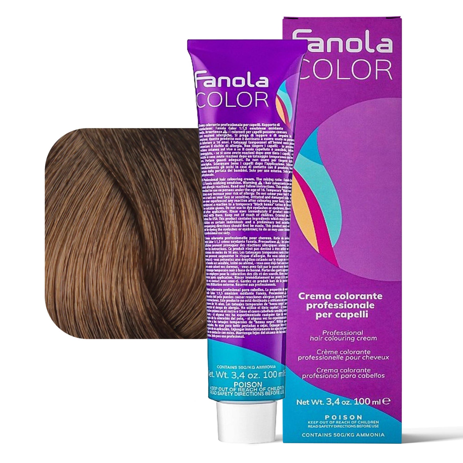 Fanola Color Tintura per Capelli 100ml - 8.14