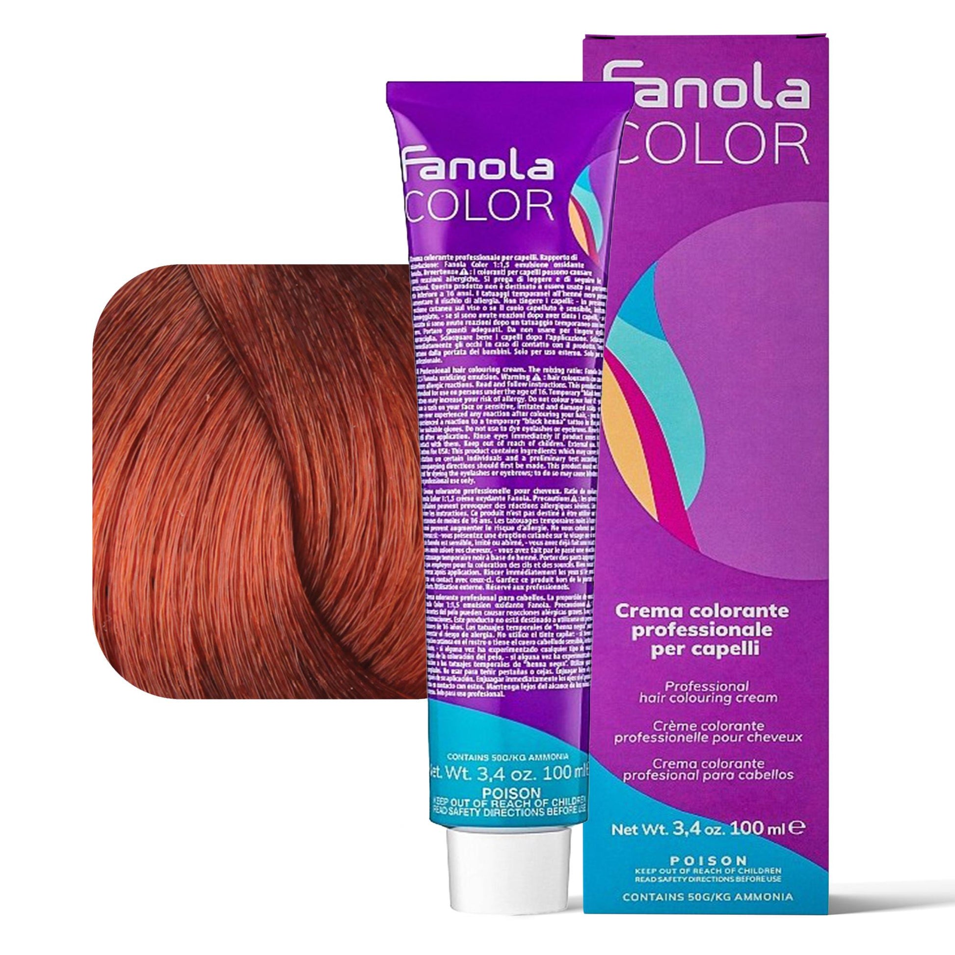 Fanola Color Tintura per Capelli 100ml - 8.4