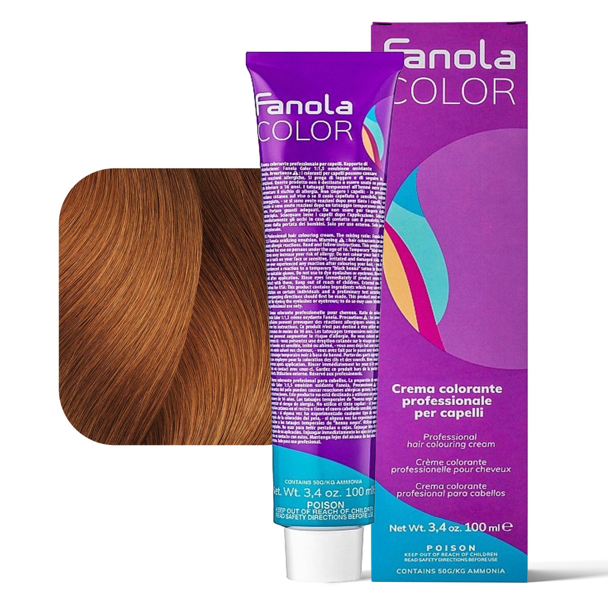 Fanola Color Tintura per Capelli 100ml - 8.43