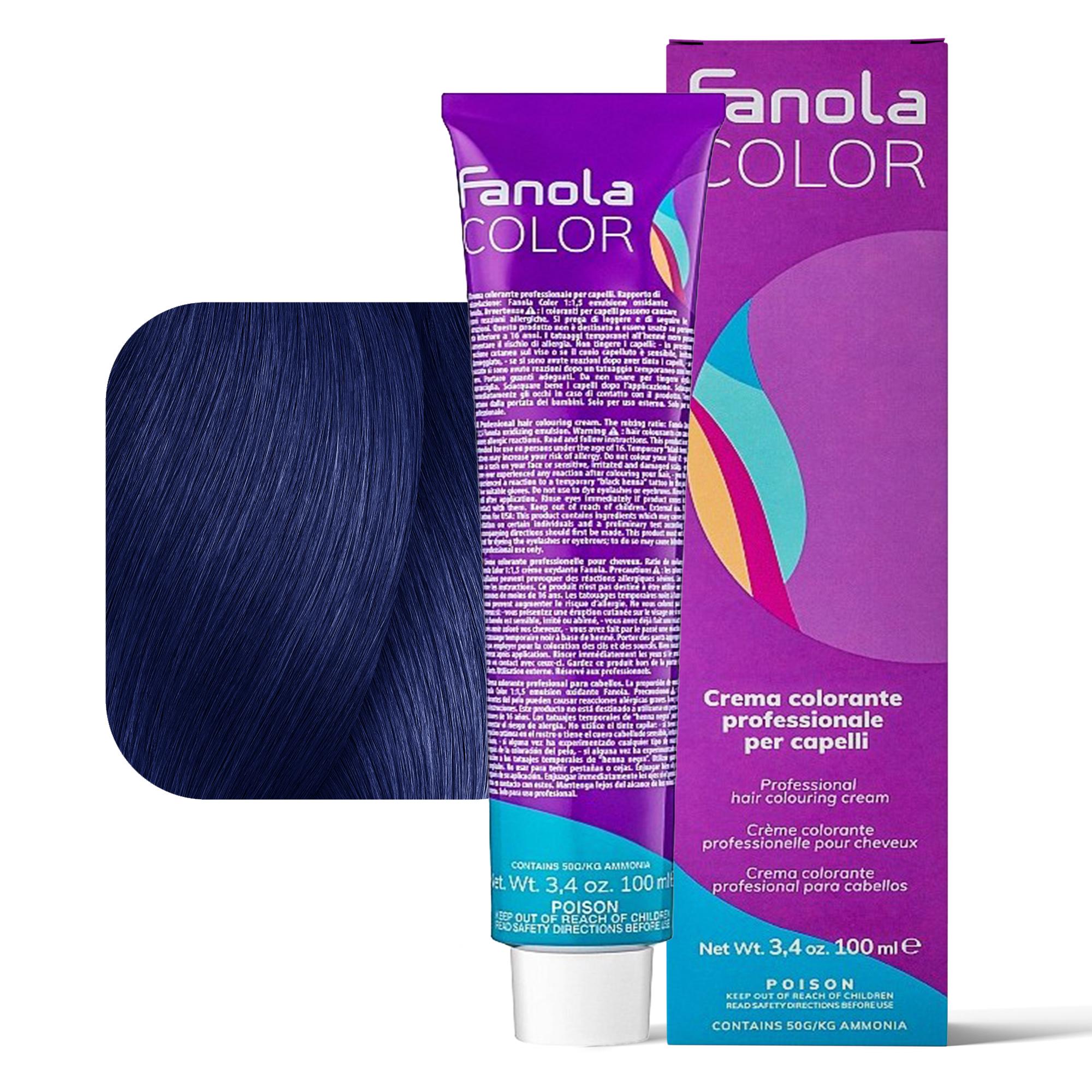 Fanola Color Tintura per Capelli 100ml - Blu