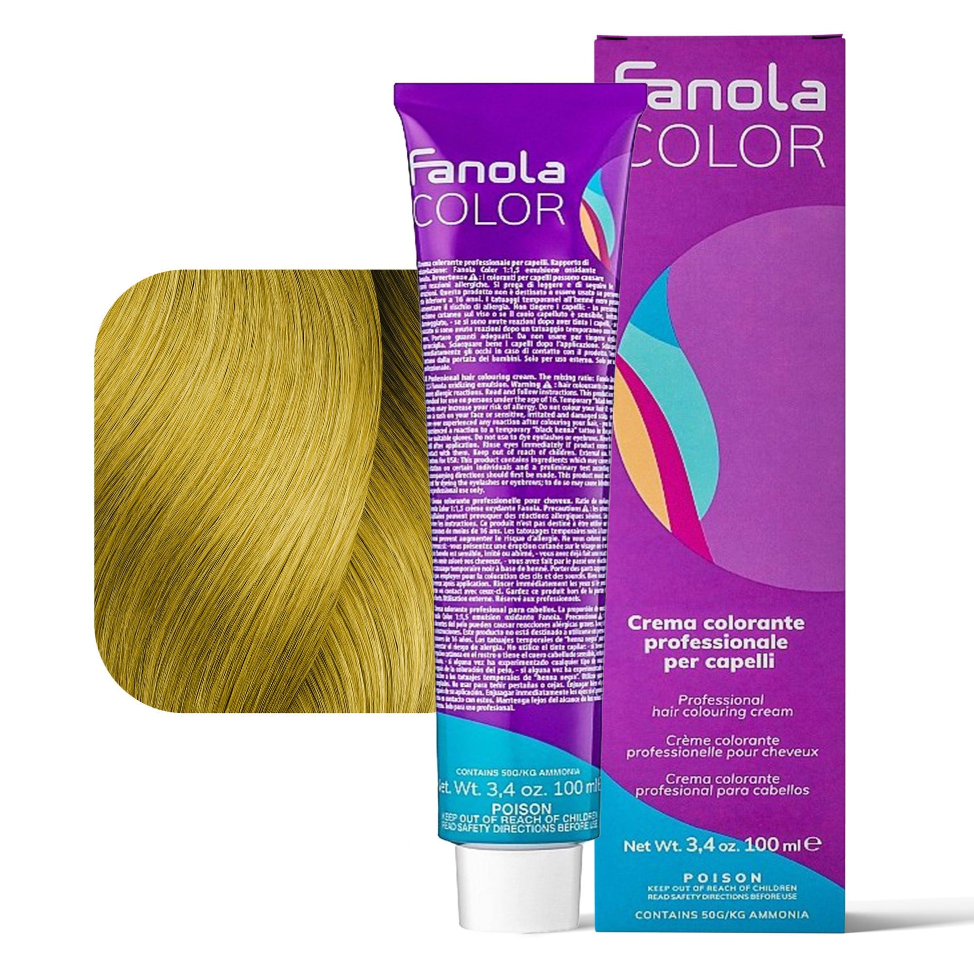 Fanola Color Tintura per Capelli 100ml - Giallo