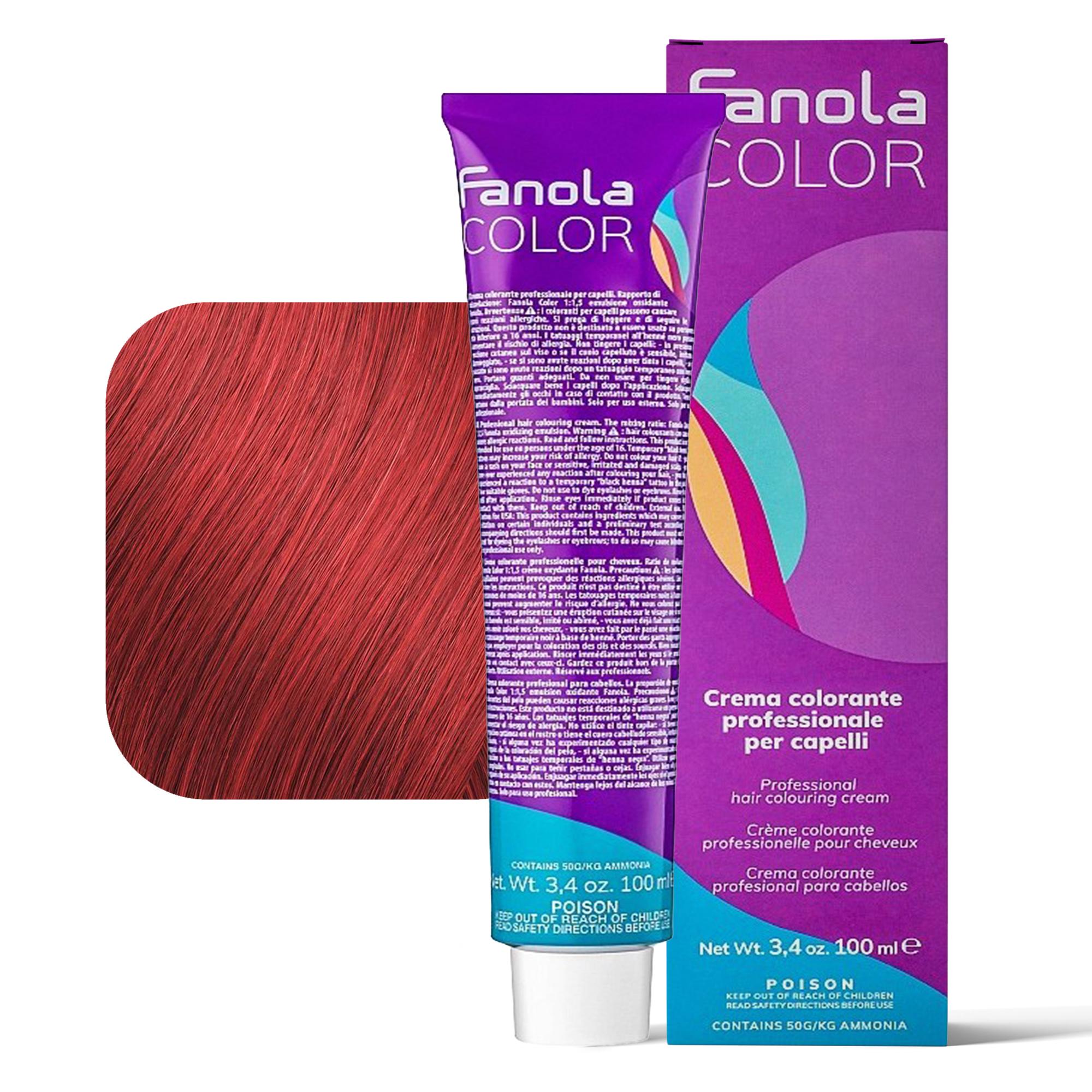 Fanola Color Tintura per Capelli 100ml - Rosso