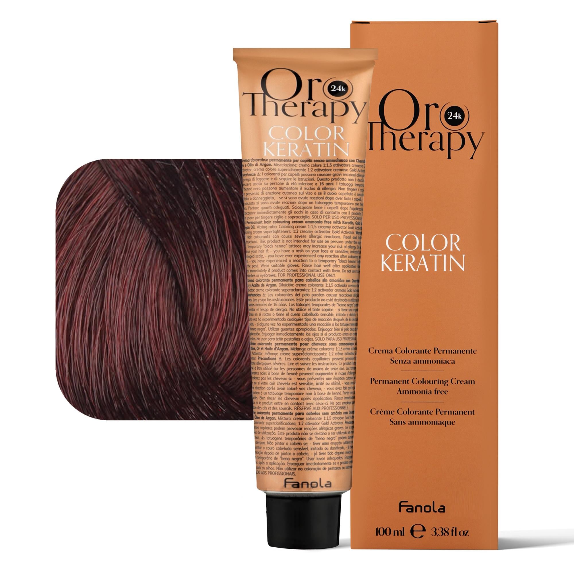 Fanola Oro Therapy Tintura per Capelli - 5.6