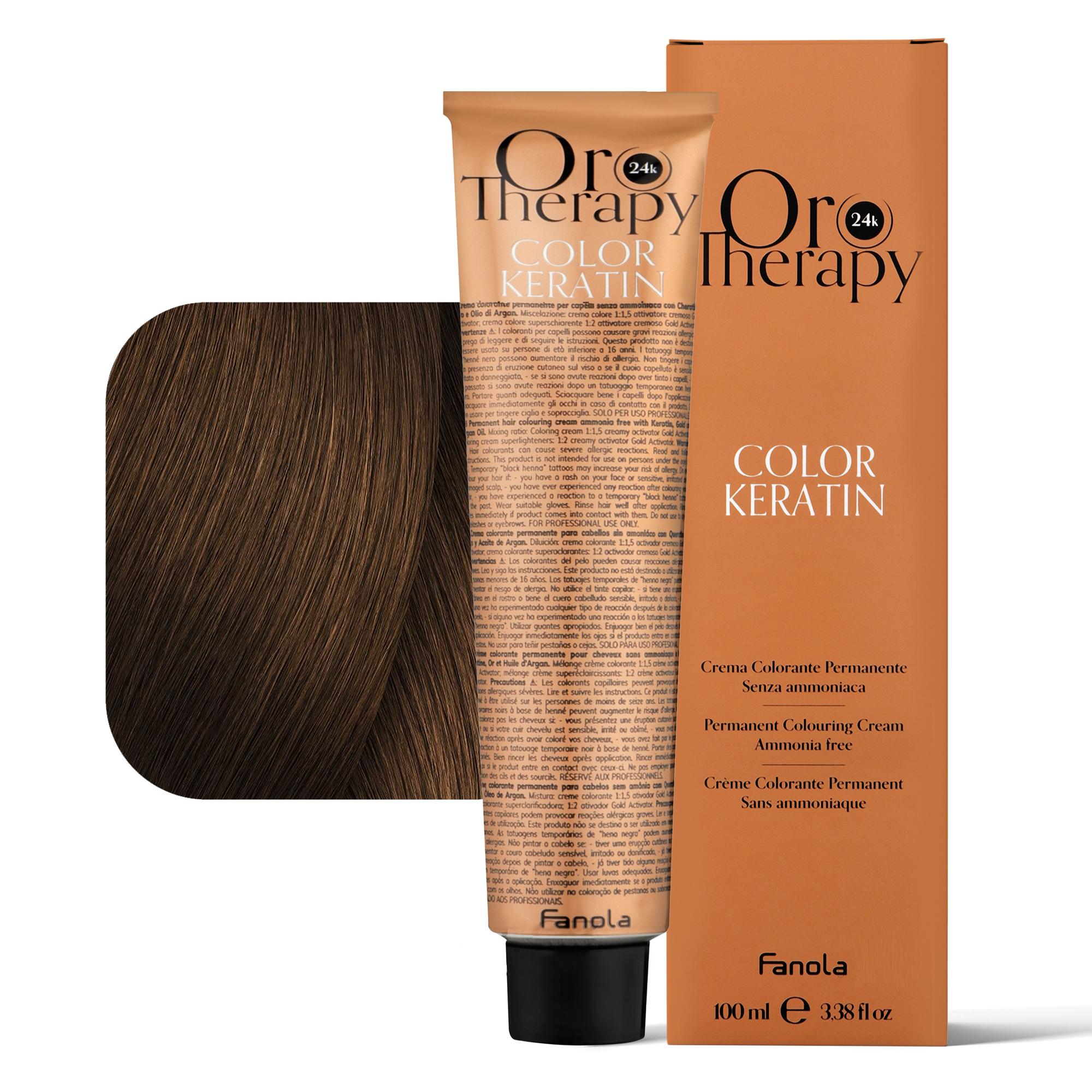 Fanola Oro Therapy Tintura per Capelli - 6.34