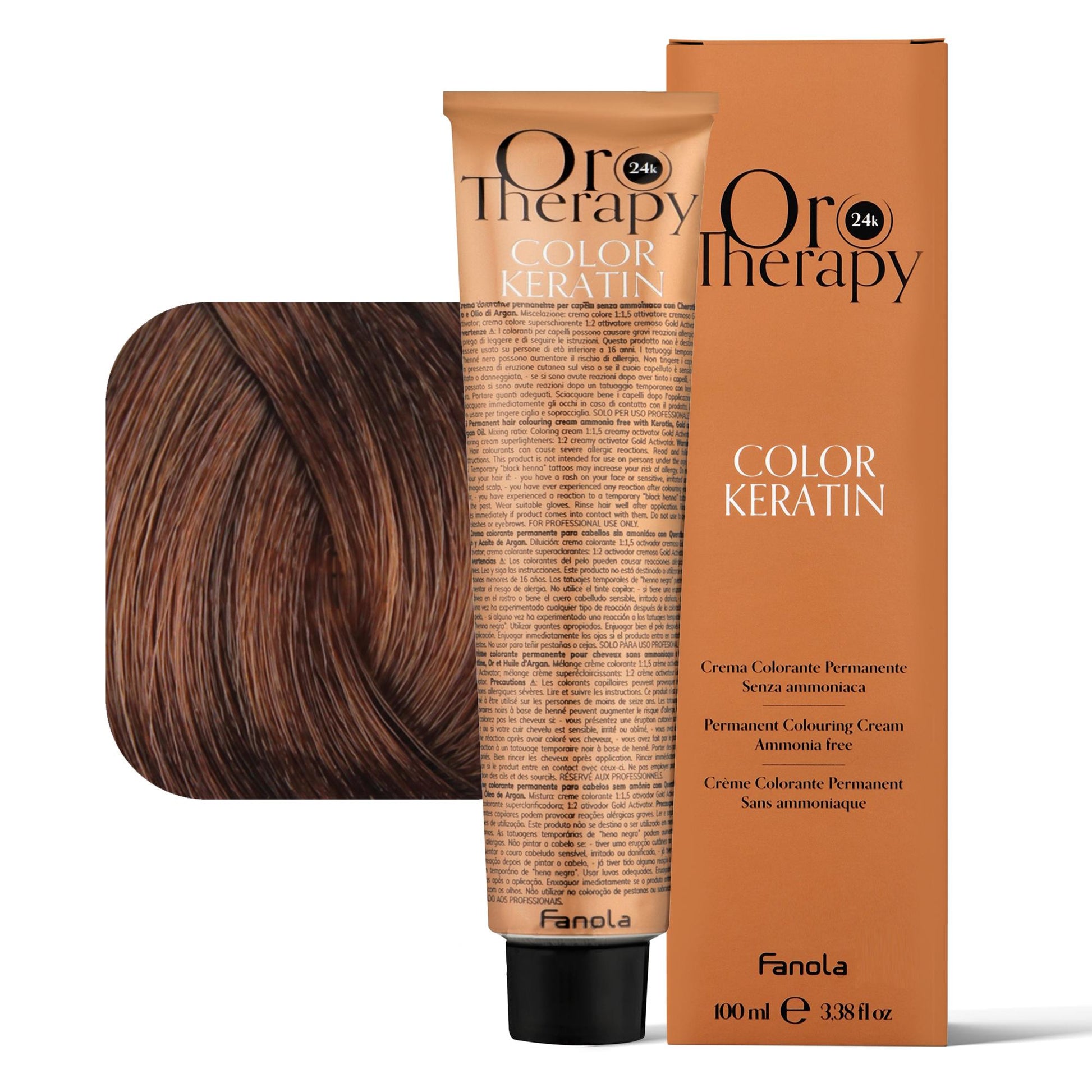 Fanola Oro Therapy Tintura per Capelli - 7.34
