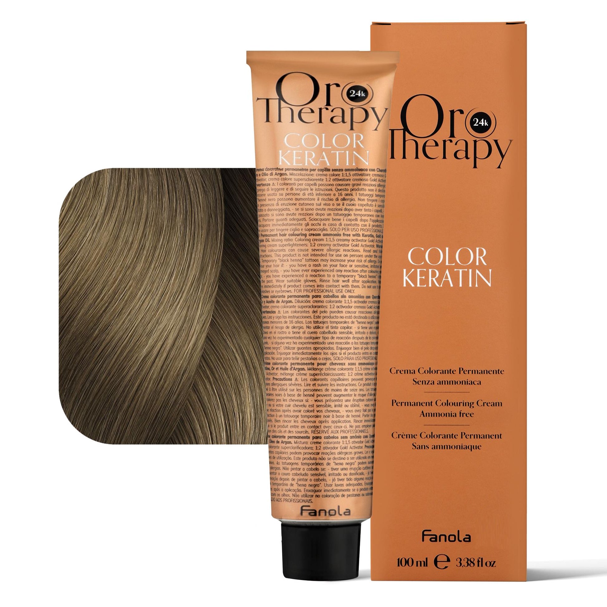 Fanola Oro Therapy Tintura per Capelli - 8.0