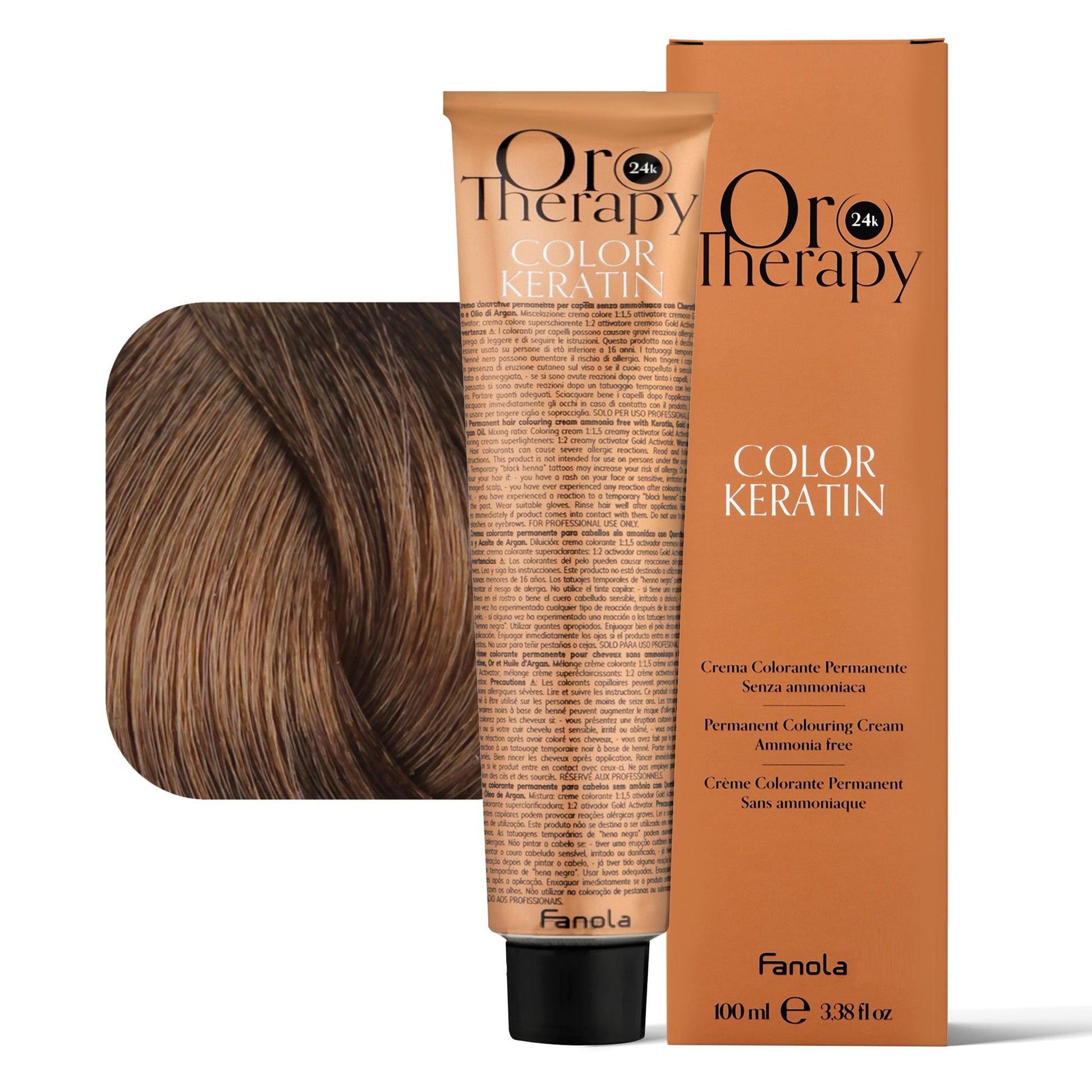 Fanola Oro Therapy Tintura per Capelli - 8.14
