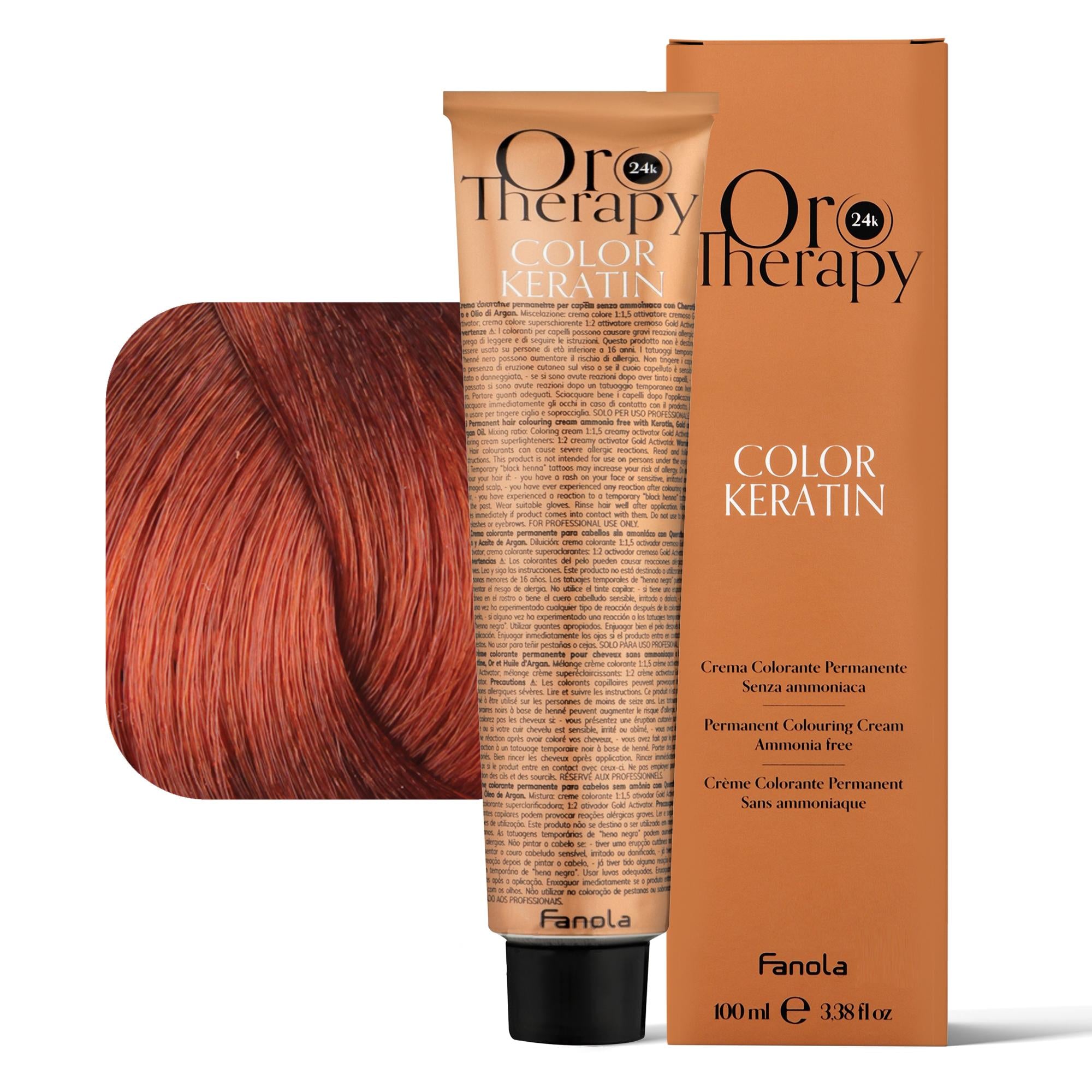 Fanola Oro Therapy Tintura per Capelli - 8.4