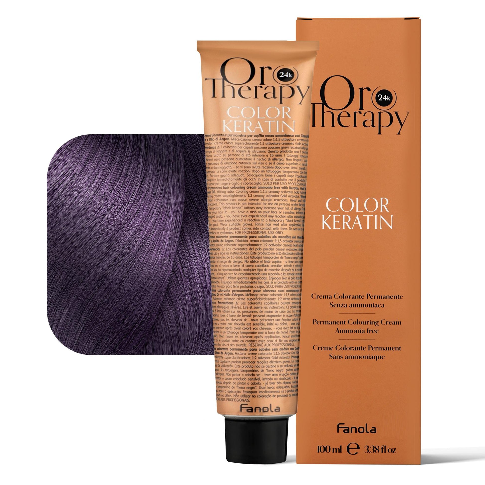 Fanola Oro Therapy Tintura per Capelli - Viola