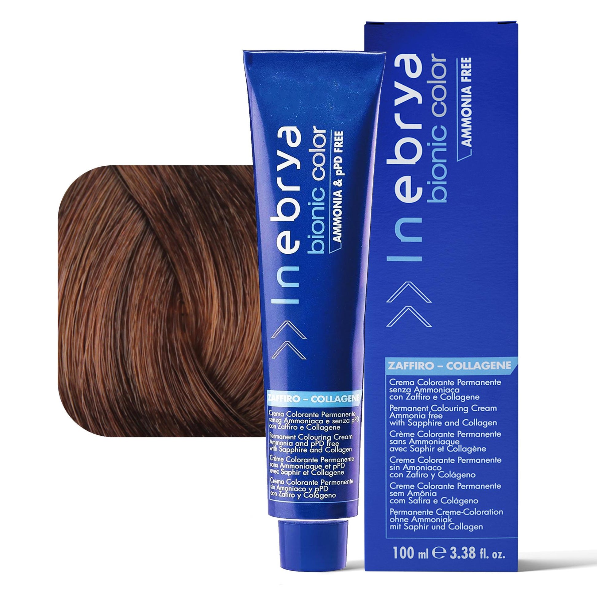 Inebrya Bionic Color Tintura per Capelli 100ml - 7.34