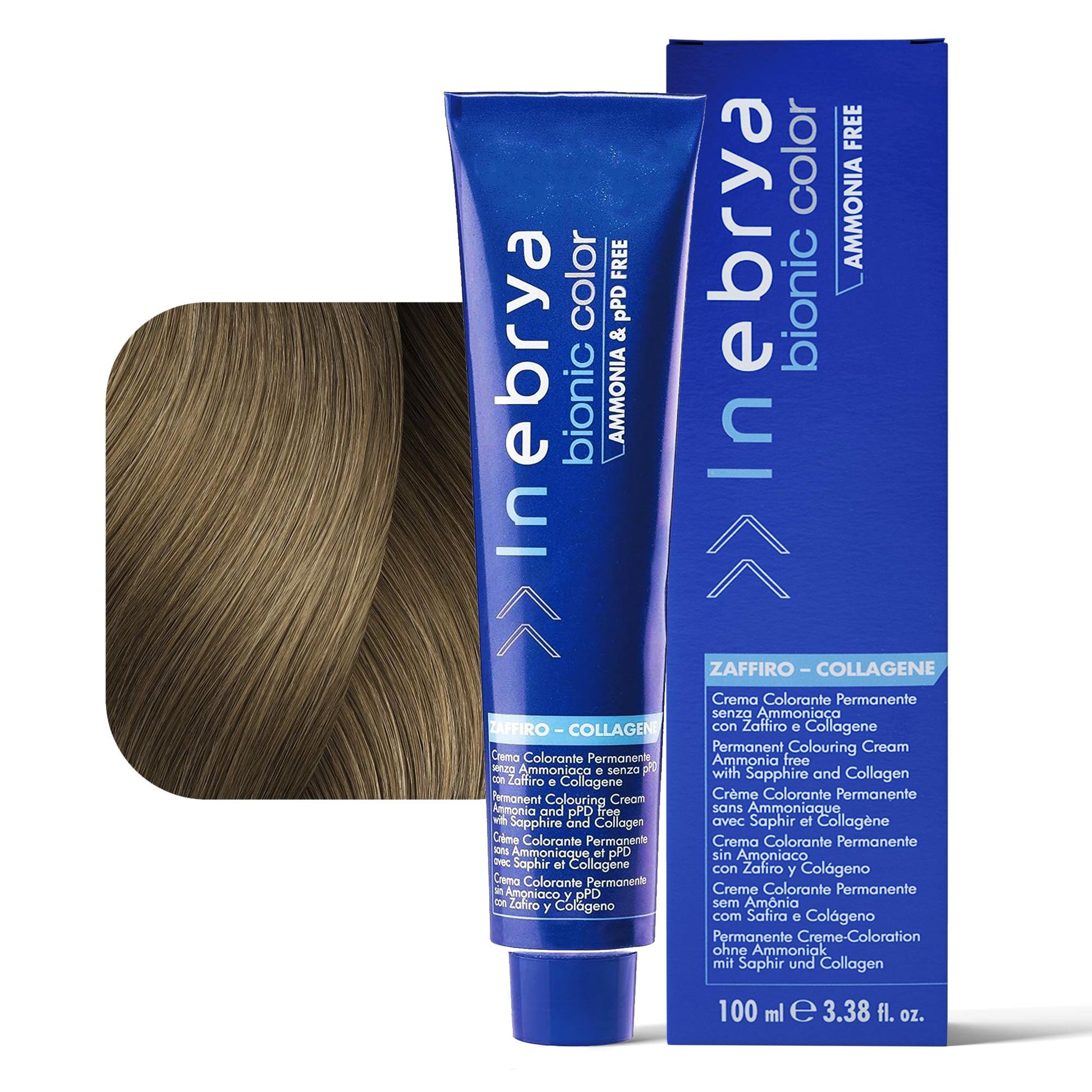 Inebrya Bionic Color Tintura per Capelli 100ml - 8.0