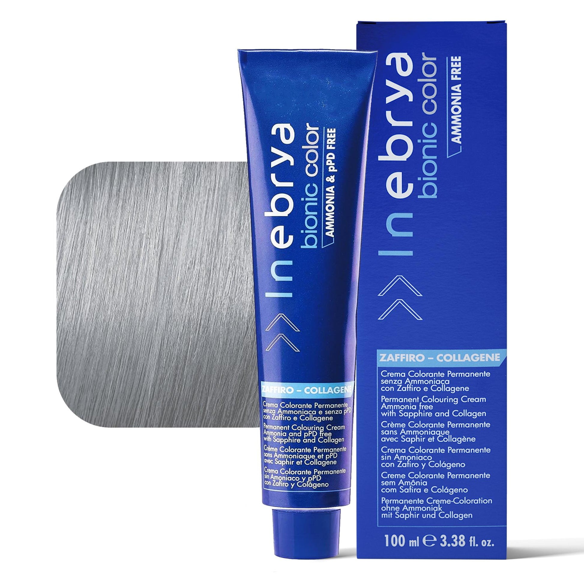 Inebrya Bionic Color Tintura per Capelli 100ml - Argento