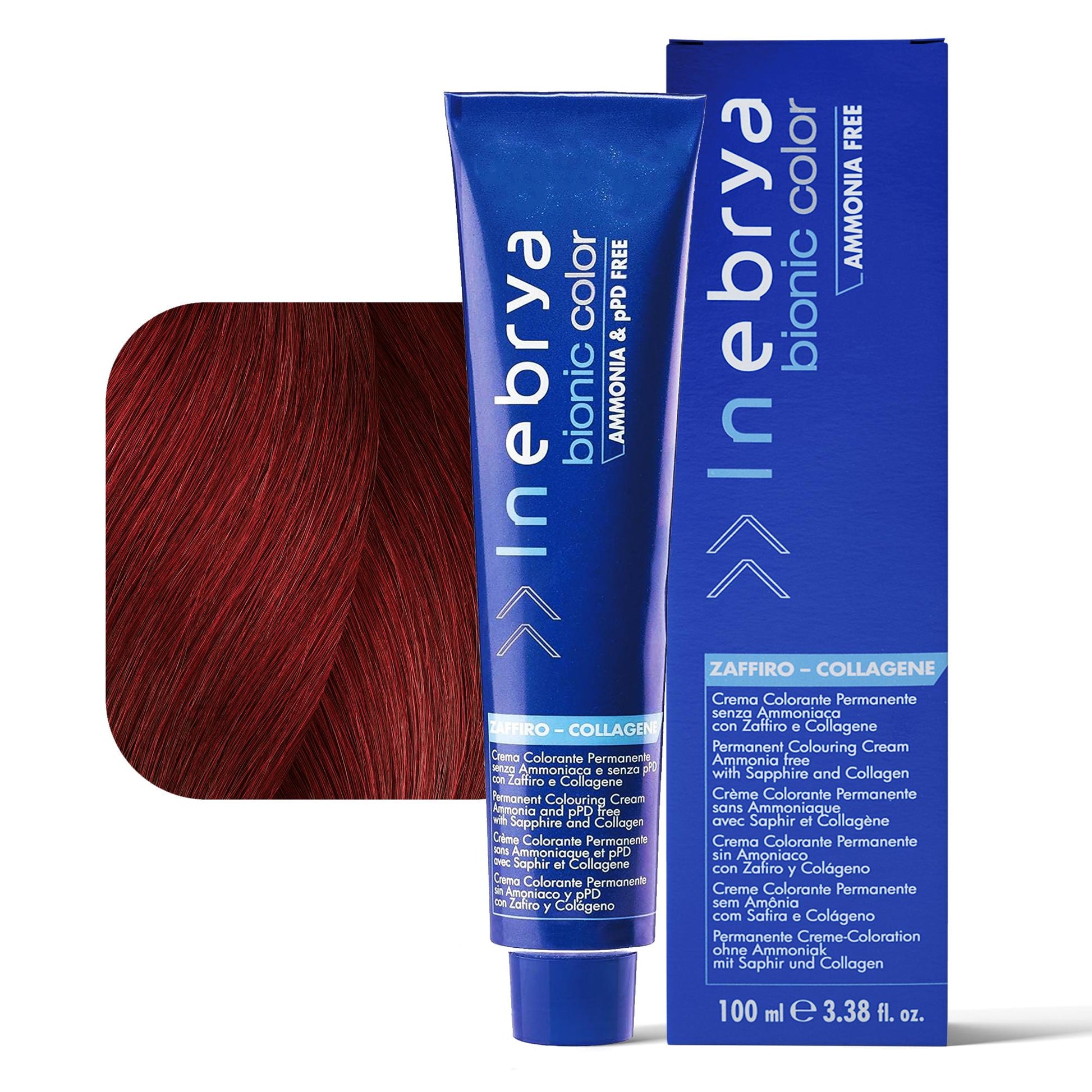 Inebrya Bionic Color Tintura per Capelli 100ml - Red